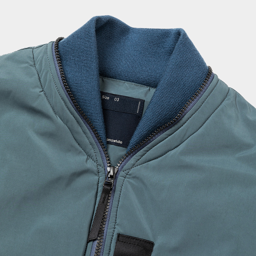 Loop Zip MA1/Ash Blue