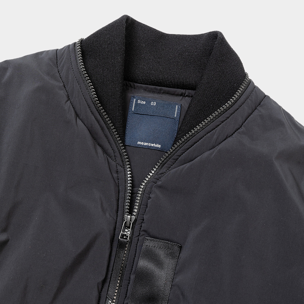 Loop Zip MA1/Off Black