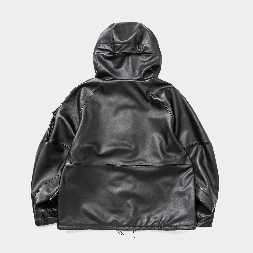 Fatigue Leather Field Parka /Lamp Black