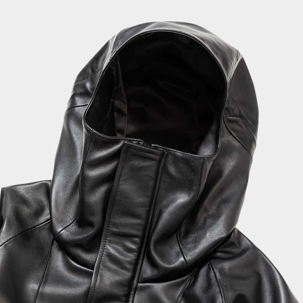 Fatigue Leather Field Parka /Lamp Black