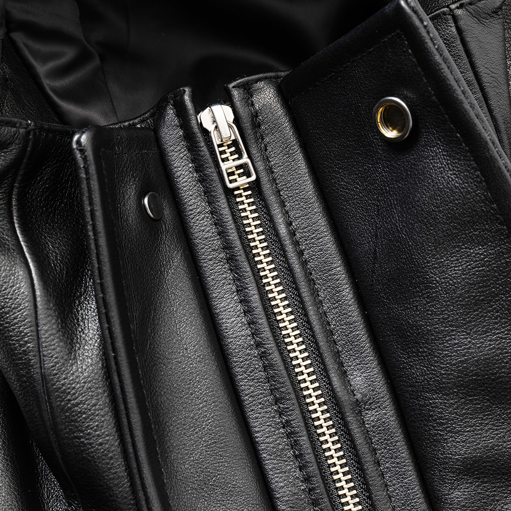 Fatigue Leather Field Parka /Lamp Black