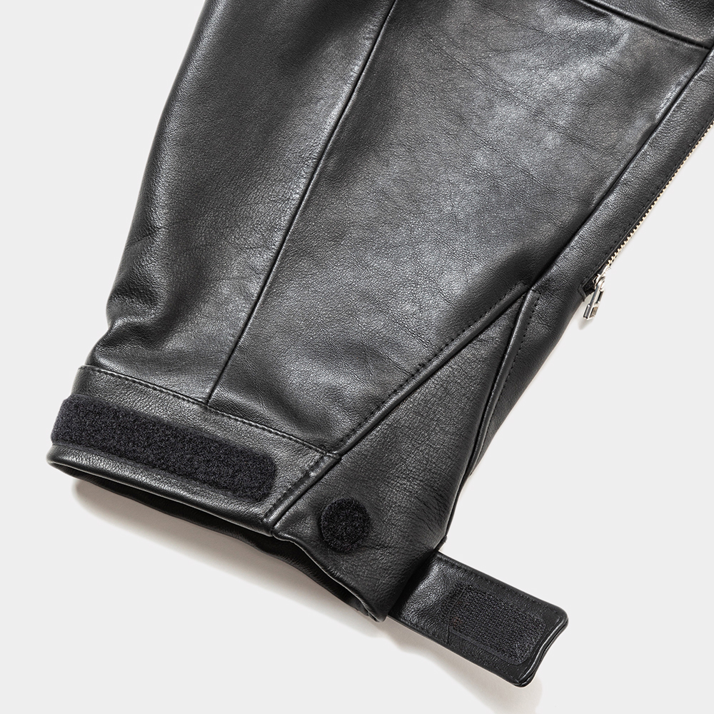 Fatigue Leather Field Parka /Lamp Black