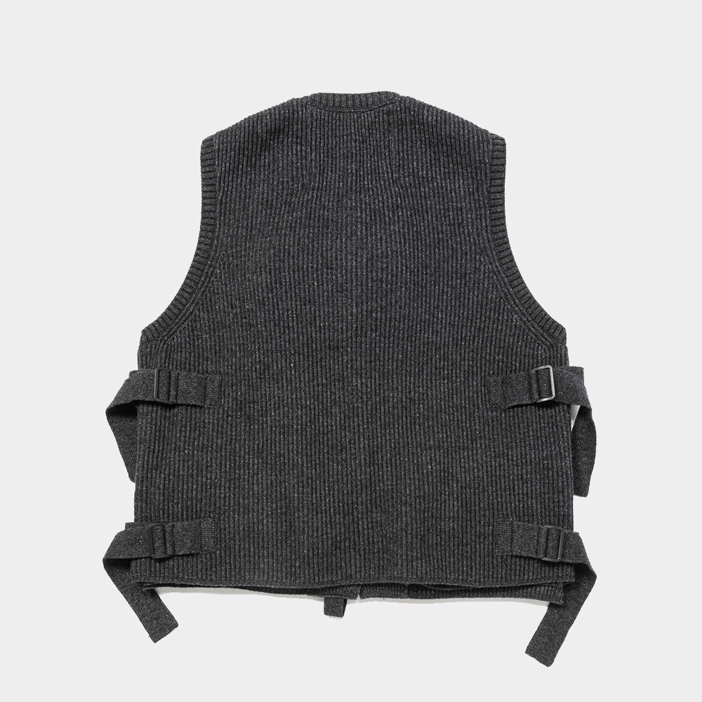 Body Armor Knit Vest/Charcoal