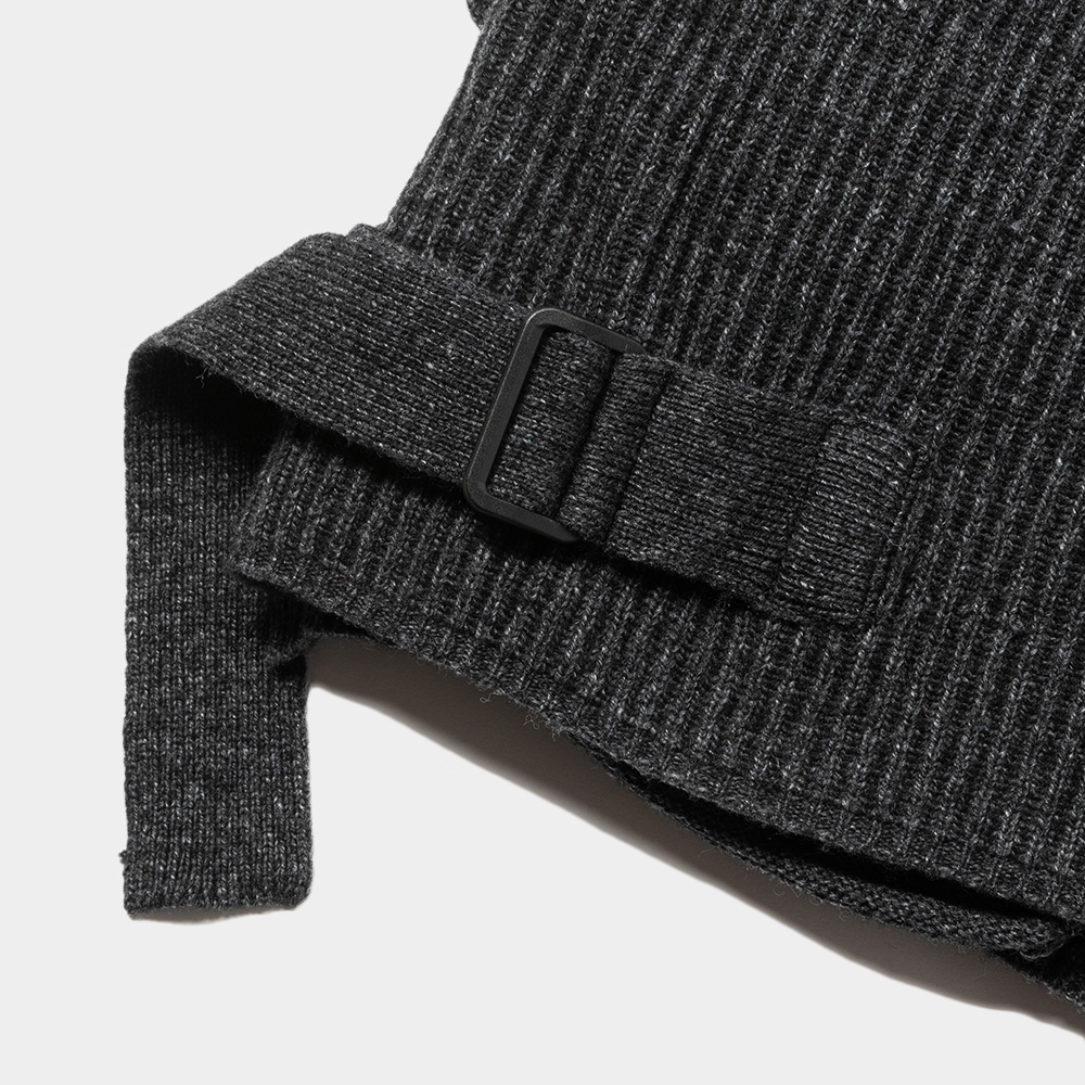 Body Armor Knit Vest/Charcoal