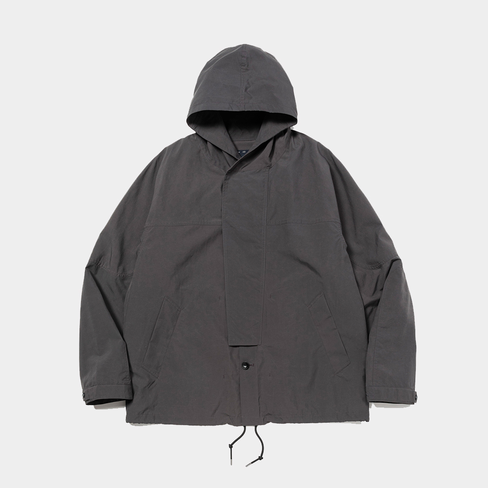 Neutral Hooded Blouson/Charcoal