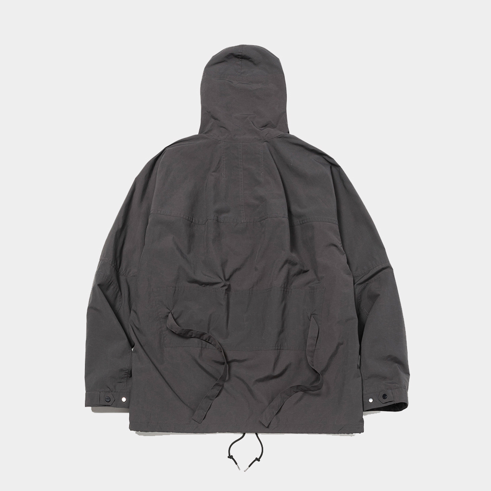 Neutral Hooded Blouson/Charcoal