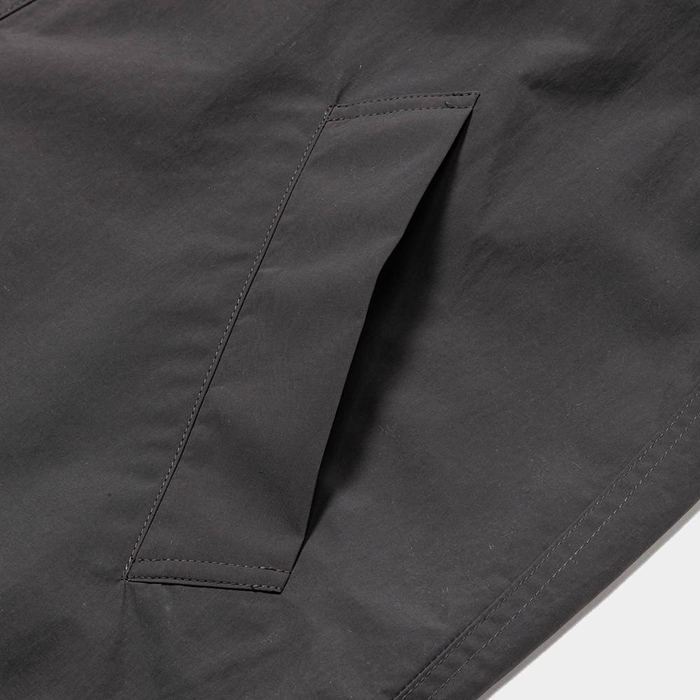 Neutral Hooded Blouson/Charcoal