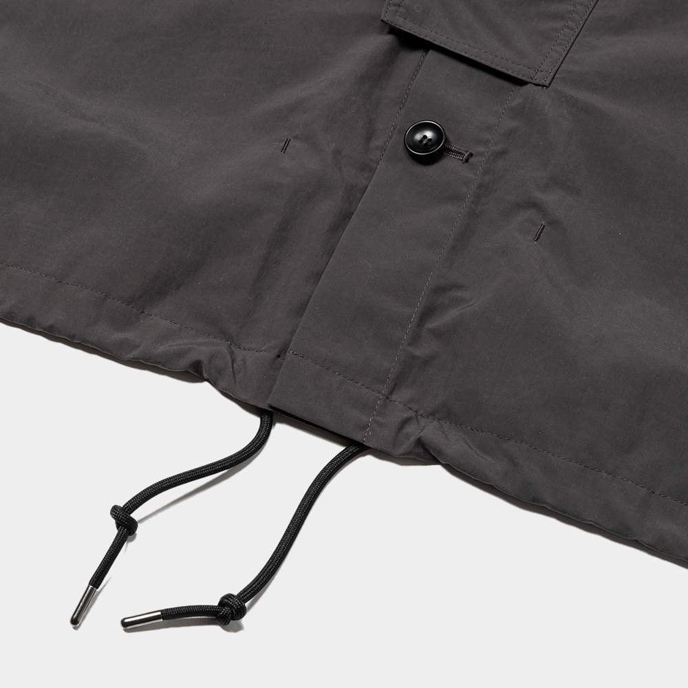 Neutral Hooded Blouson/Charcoal