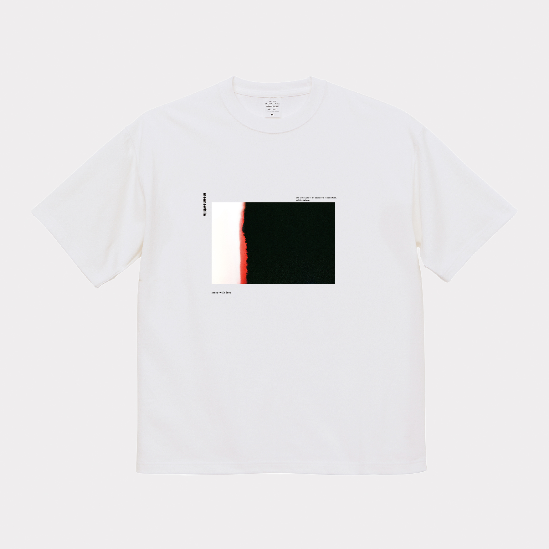 Abstract Photograph Tee/Off White