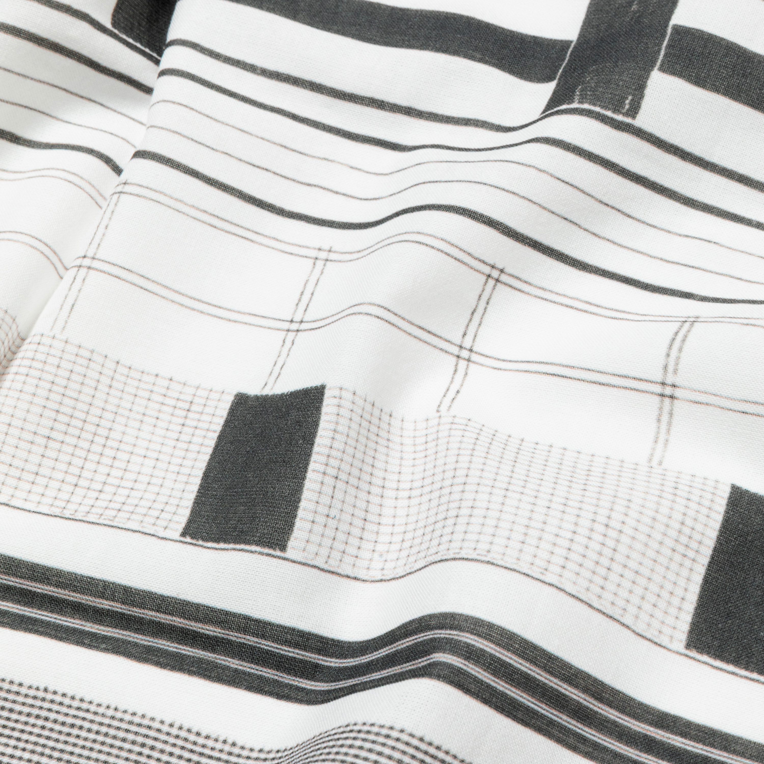 Ultralite Japanese Towel “Tenugui” /Fade Black