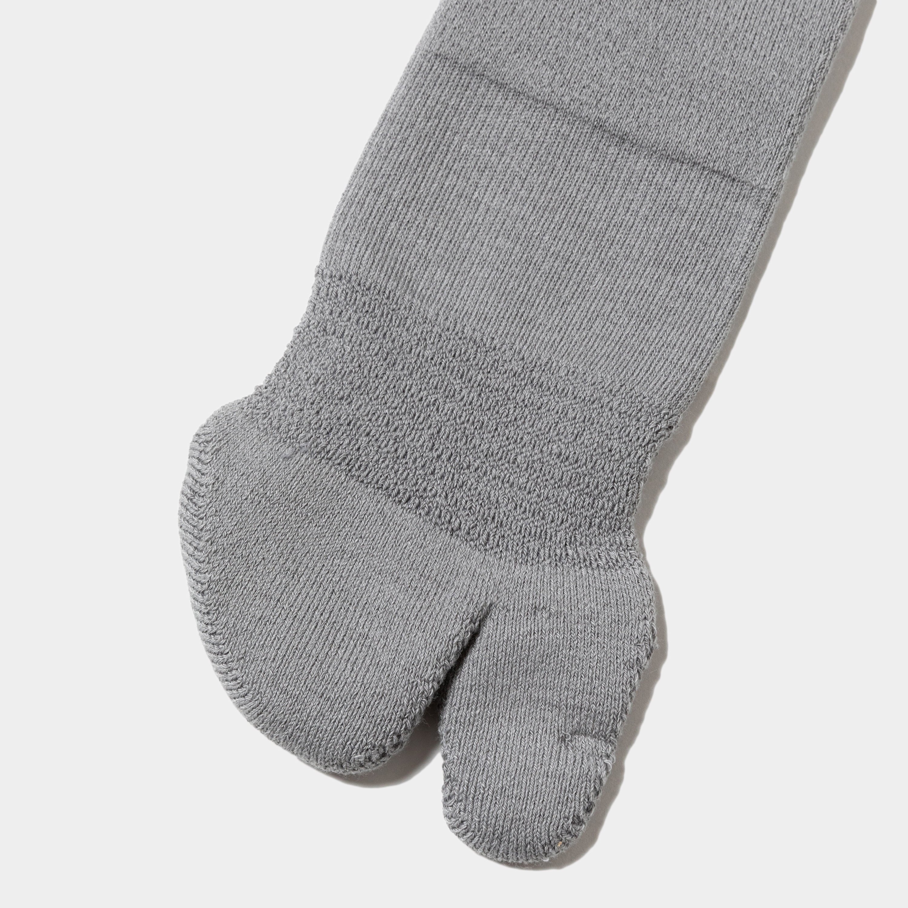 “Tabi” Tube Socks/Light Grey
