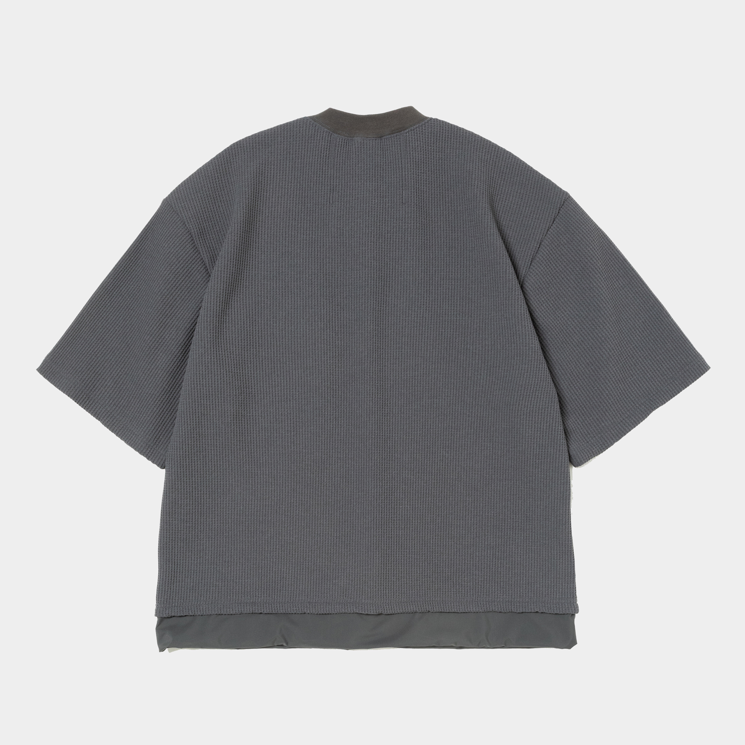 SOLOTEX Waffle S/S Tee/Charcoal