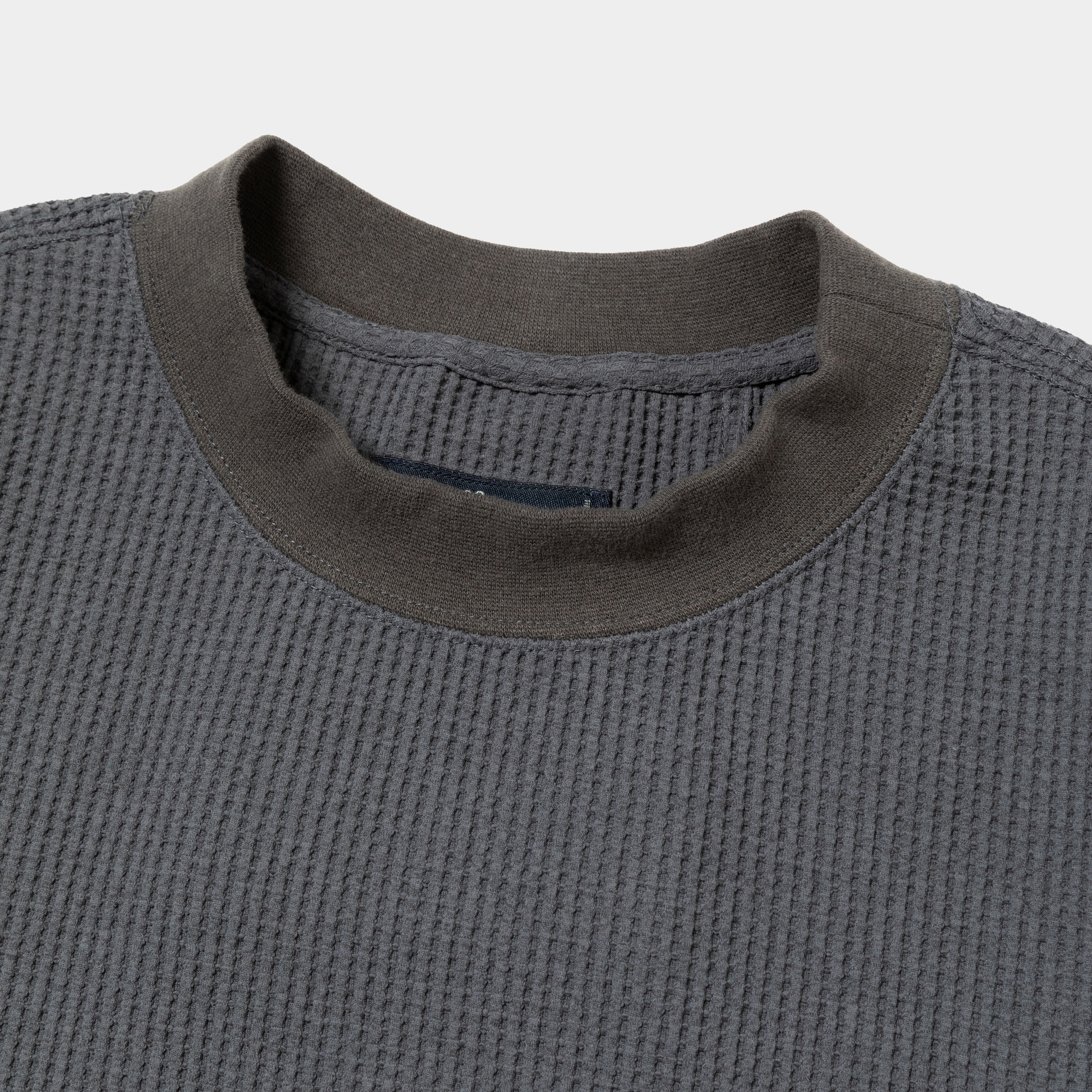 SOLOTEX Waffle S/S Tee/Charcoal