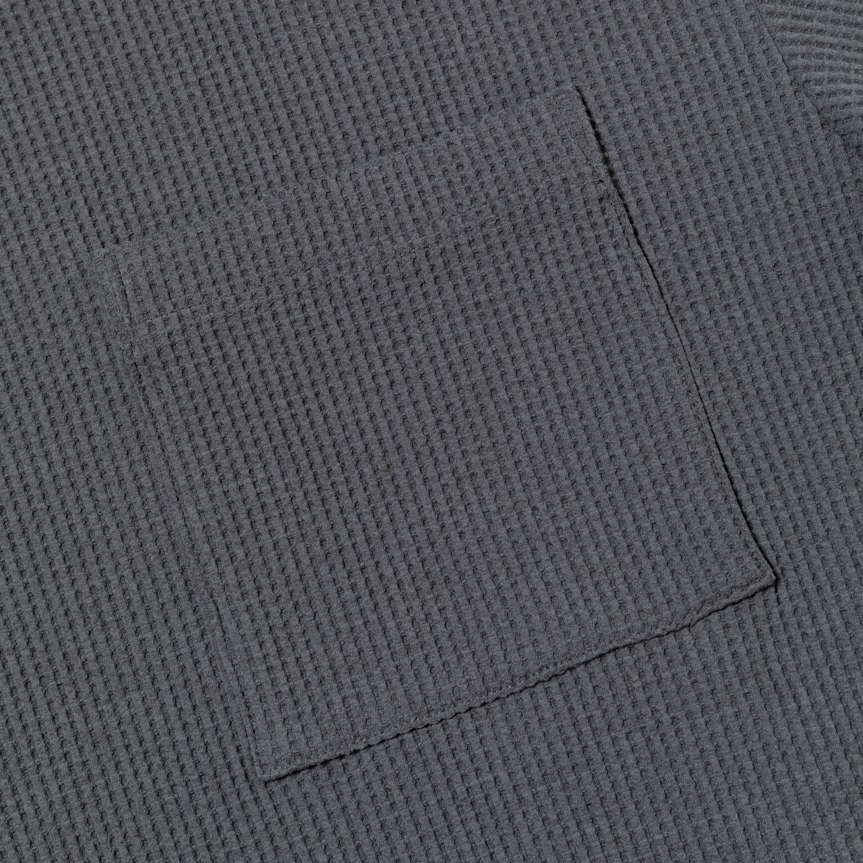 SOLOTEX Waffle S/S Tee/Charcoal