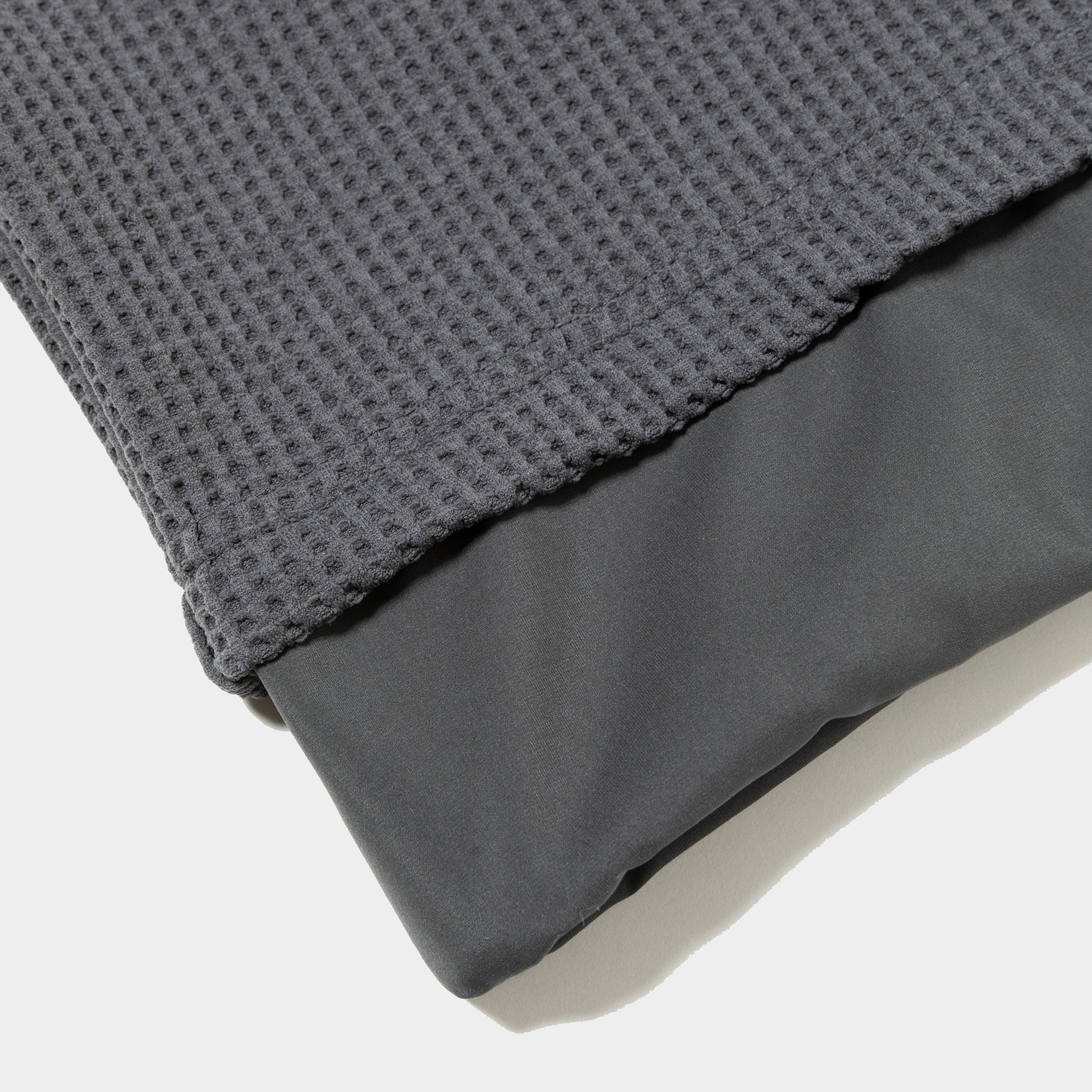 SOLOTEX Waffle S/S Tee/Charcoal