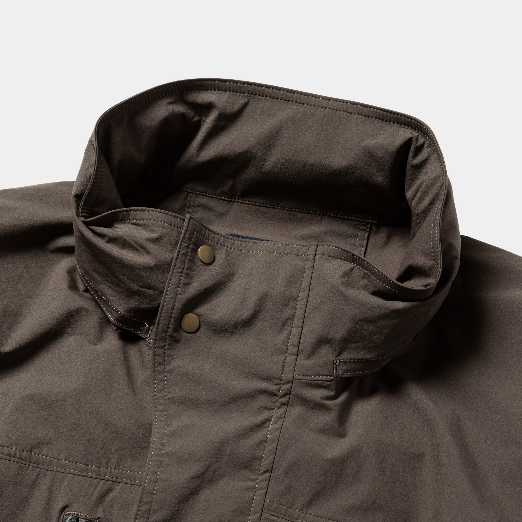 Crisp Nylon Wind JKT/Charcoal