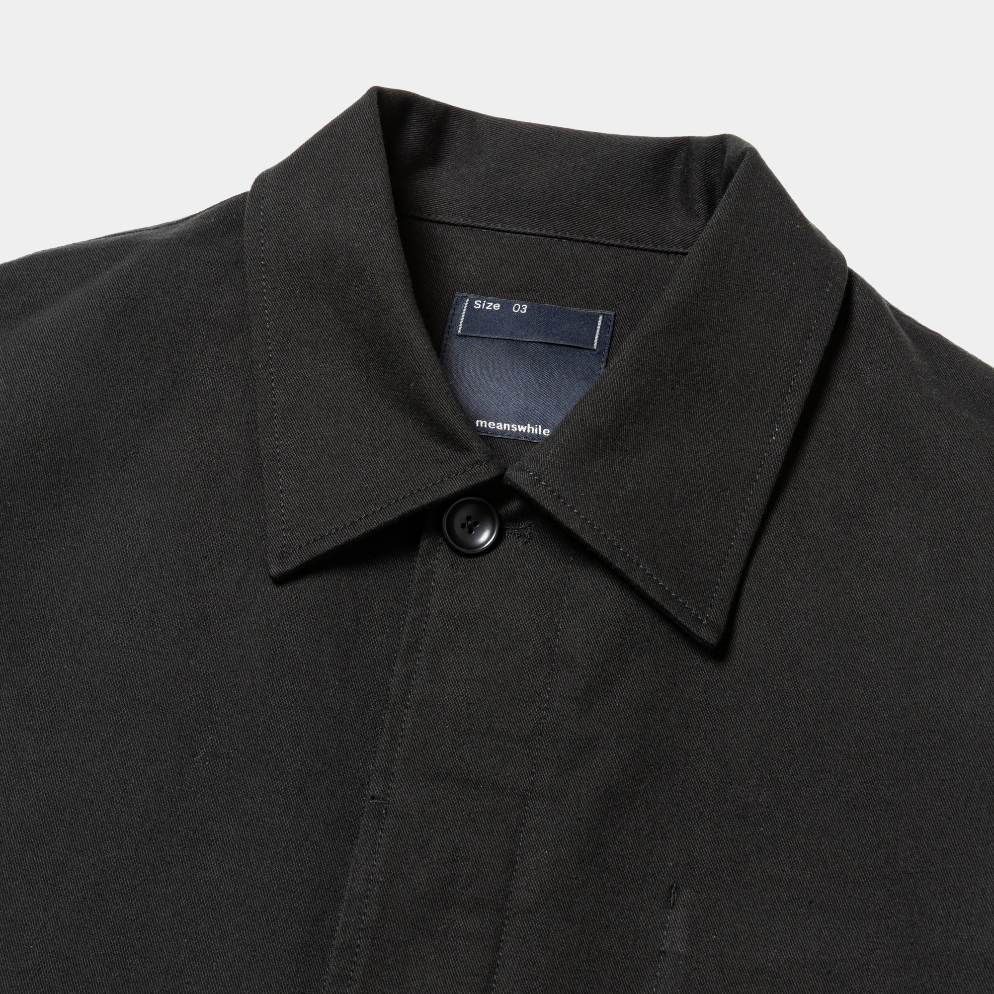Dress Chino Coverall/Off Black