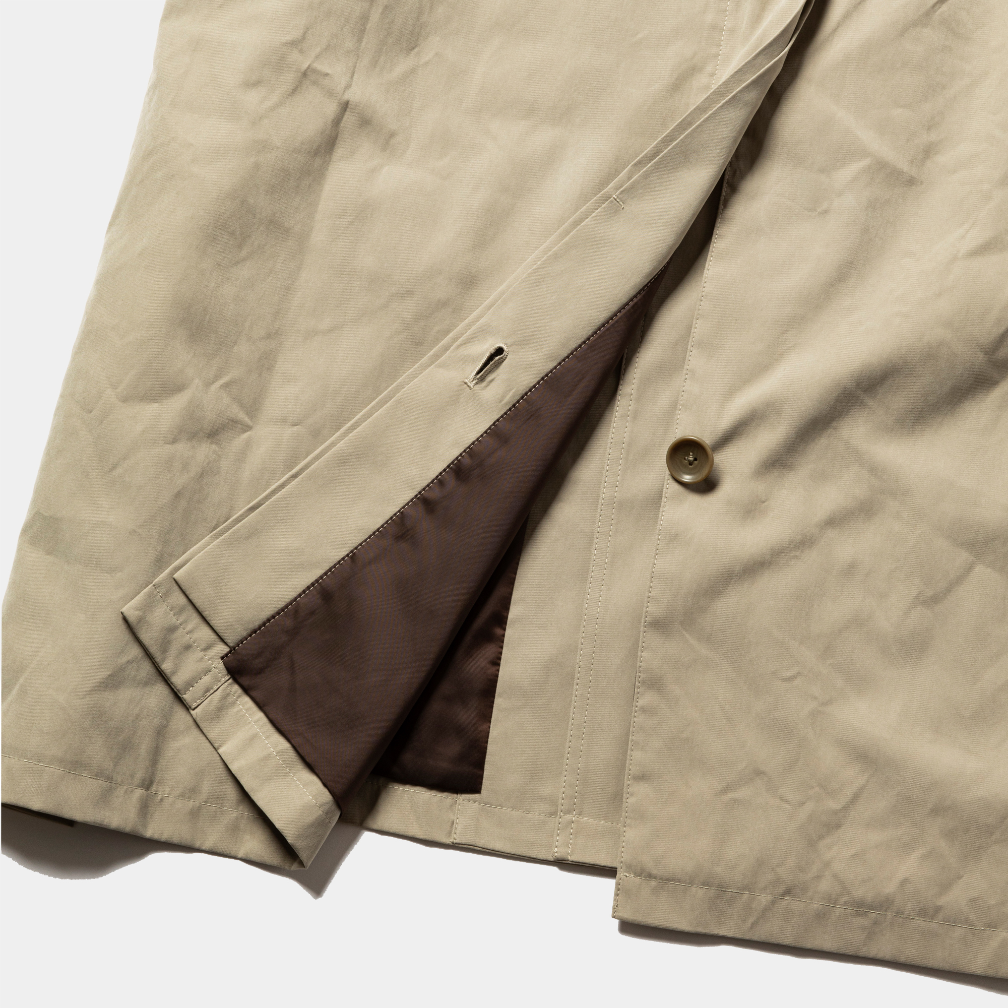 Padding Over Coat/Beige