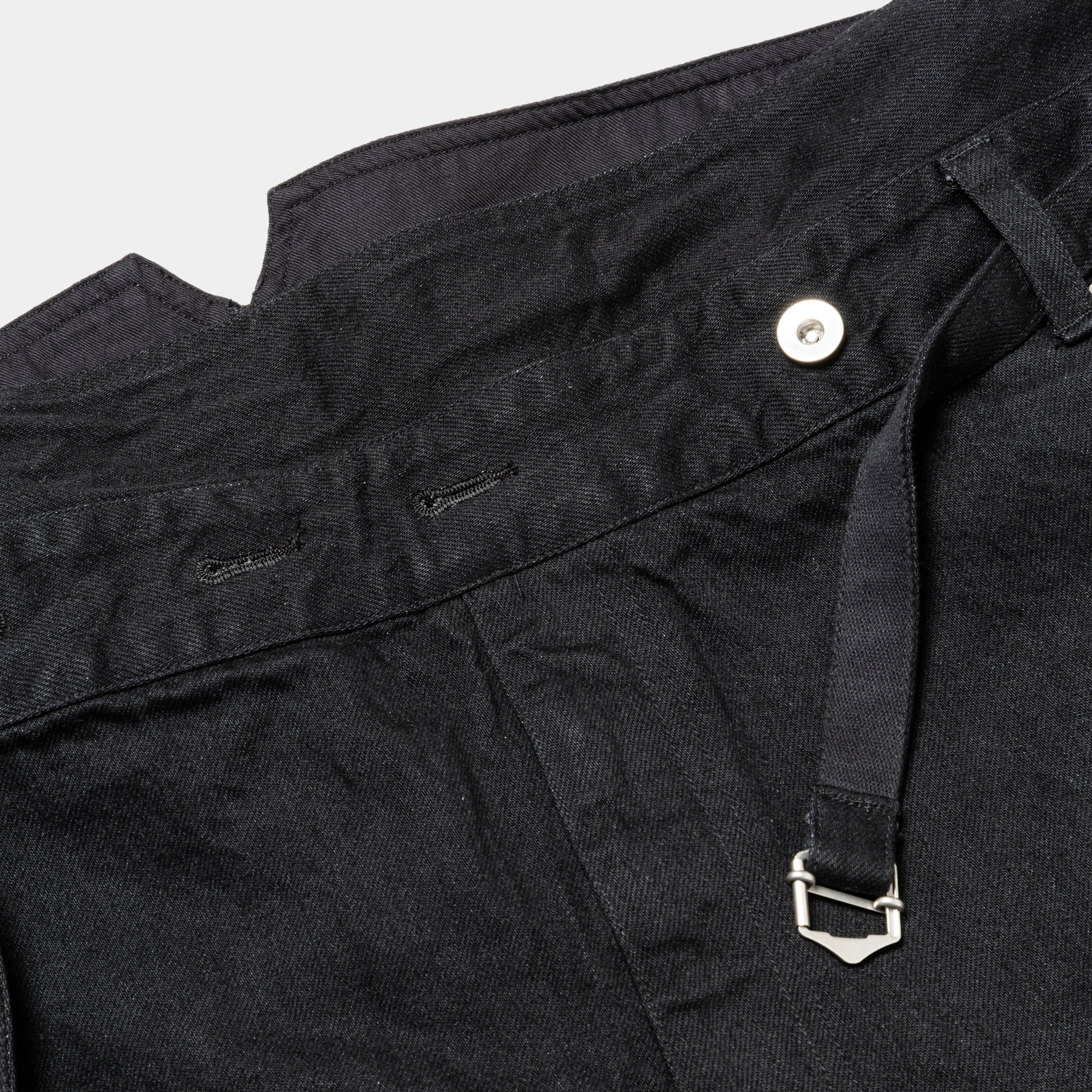 Fade Denim Wrap PT “Flare”/Off Black