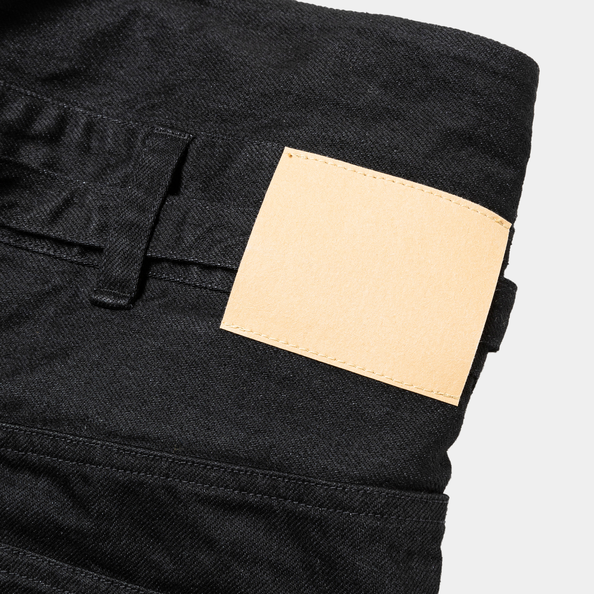 Fade Denim Wrap PT “Flare”/Off Black