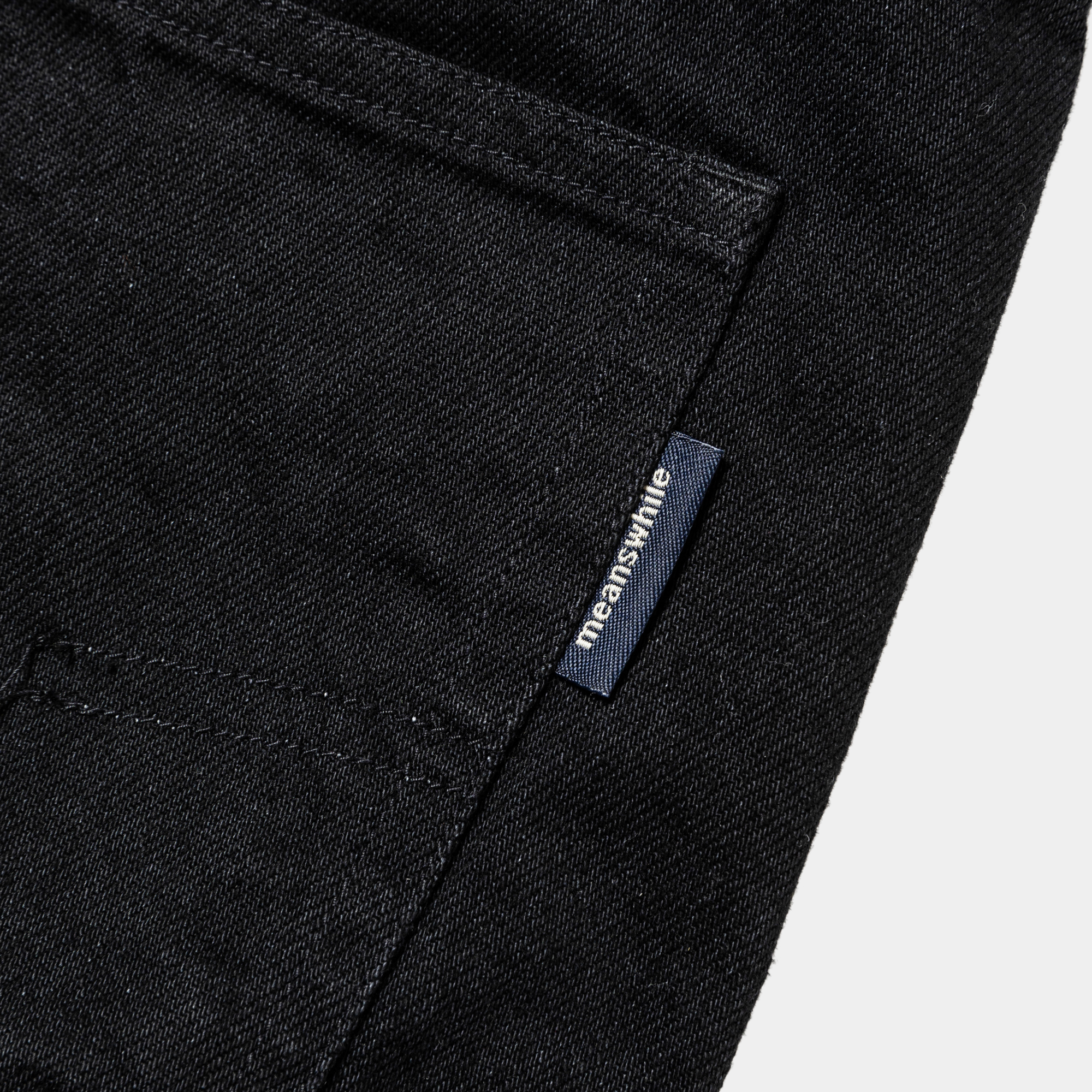 Fade Denim Wrap PT “Flare”/Off Black