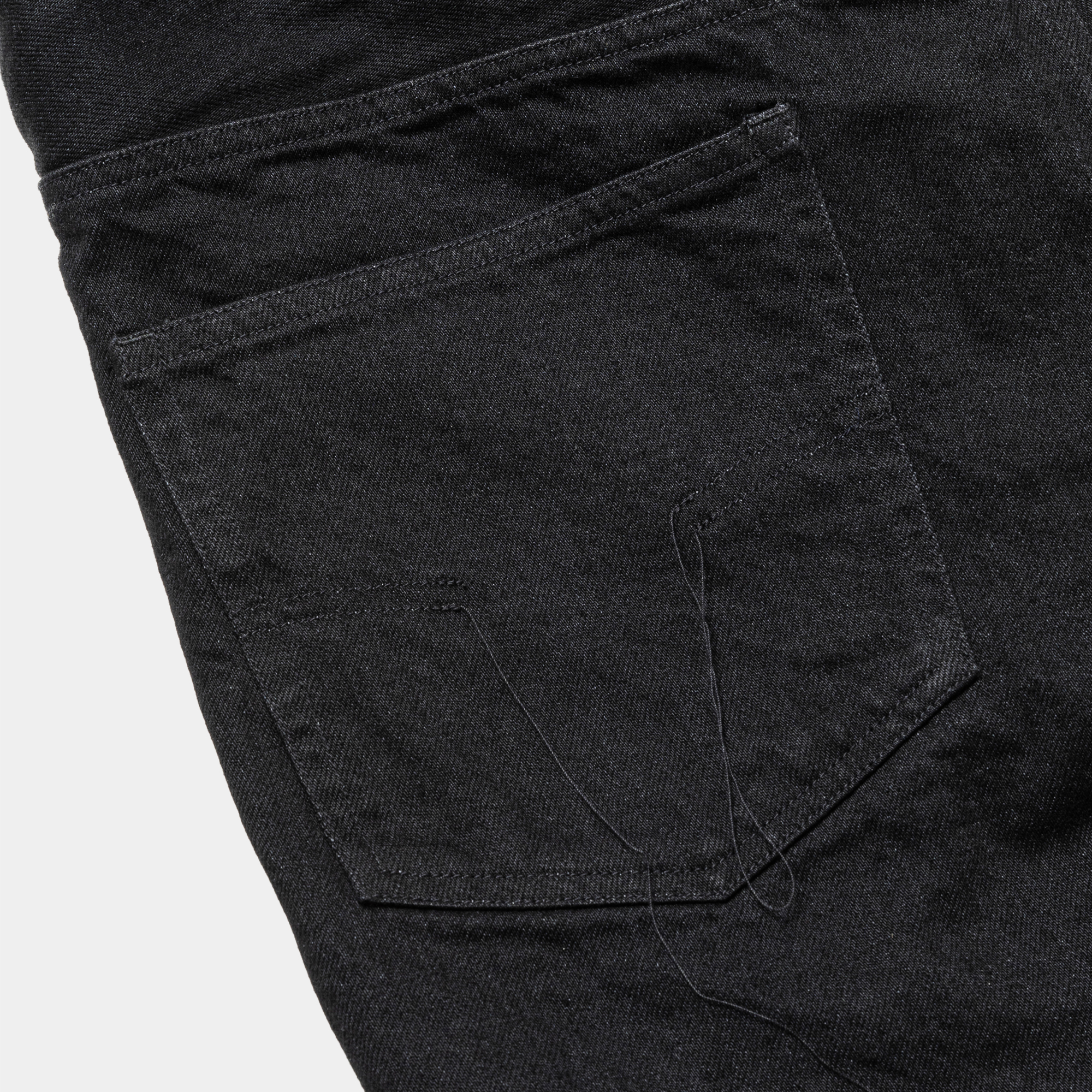 Fade Denim Wrap PT “Flare”/Off Black