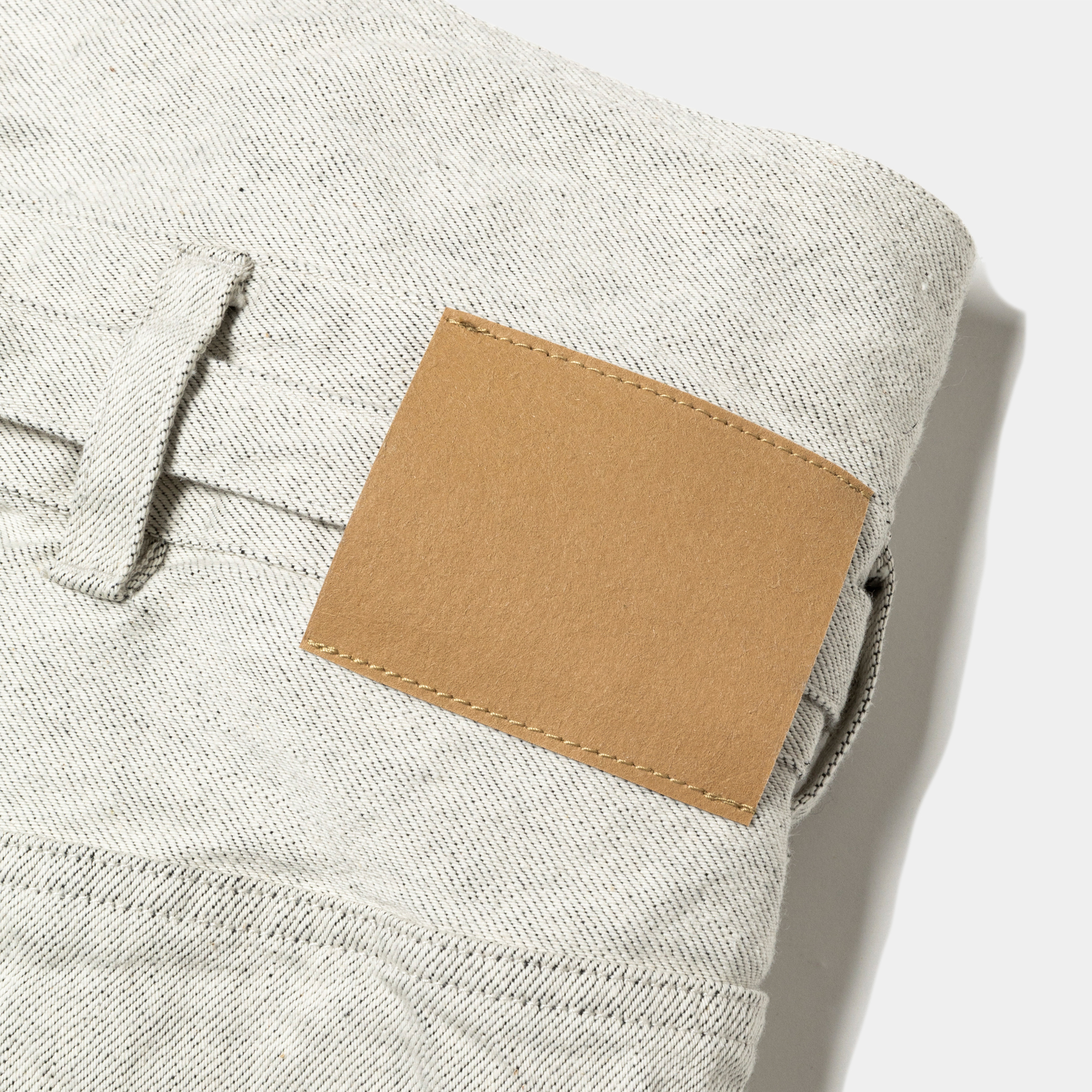 Fade Denim Wrap PT “Wide”/Off White