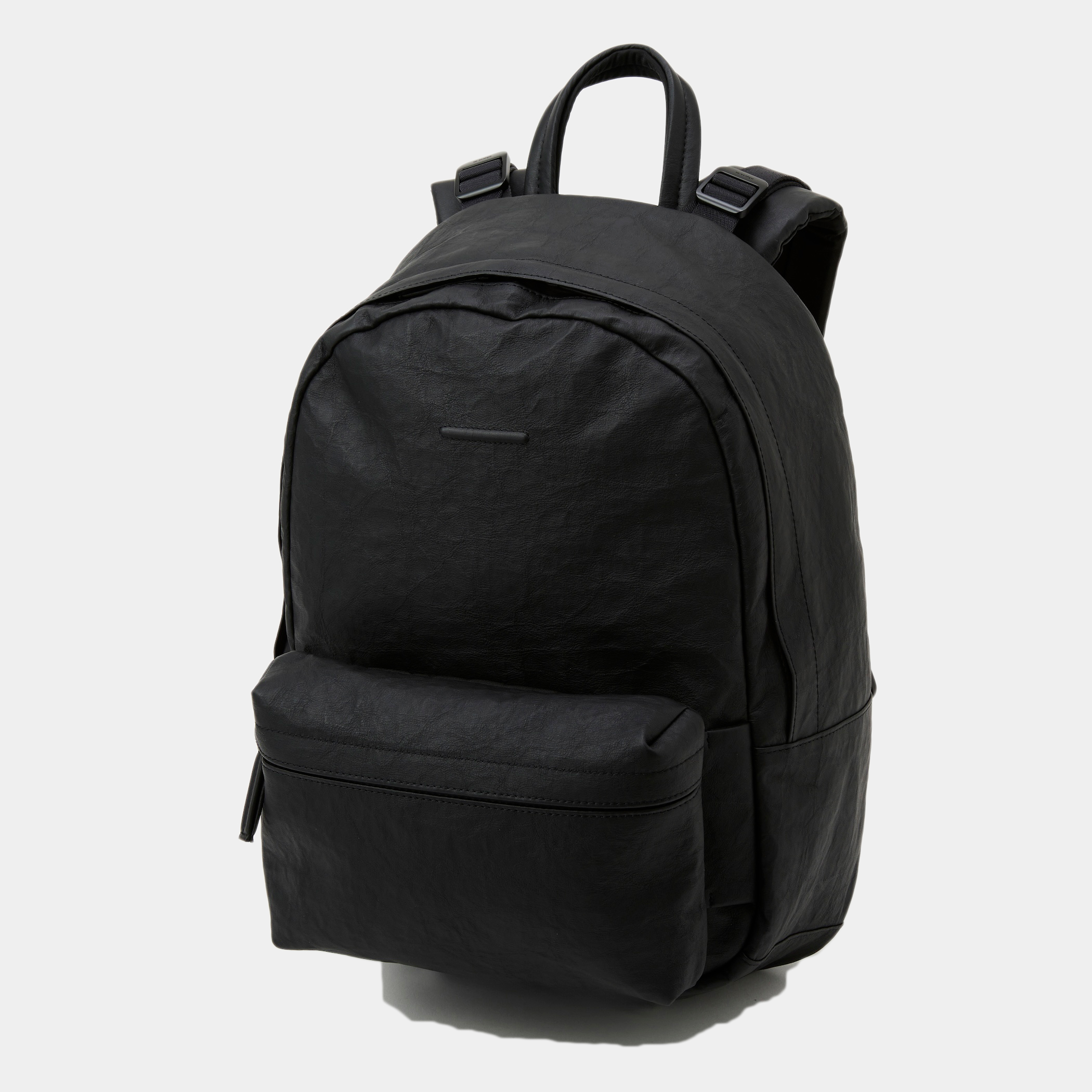 meanswhile × objcts.io Dyneema® Leather Daypack “Common”/Black