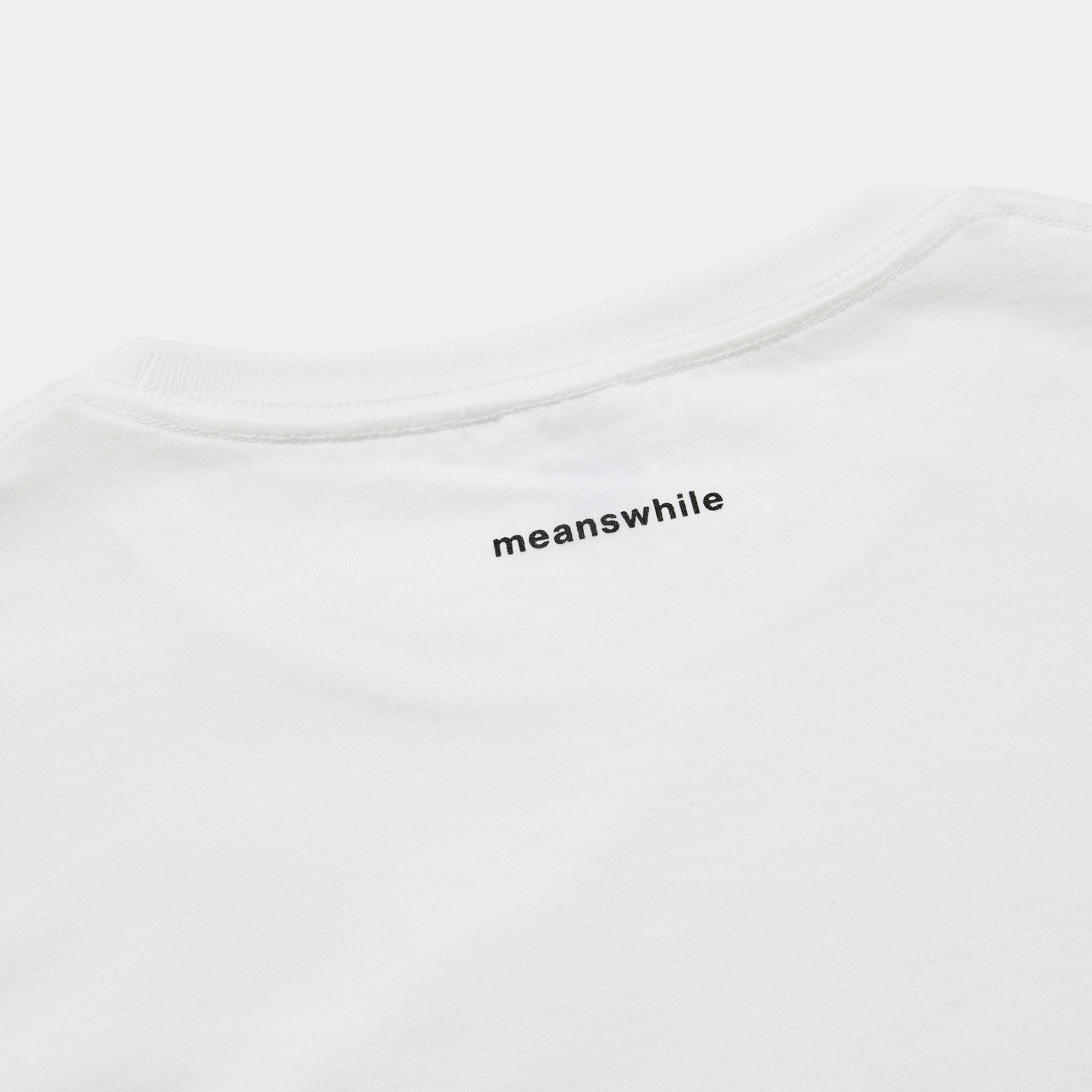 Abstract Photograph S/S Tee/Off White