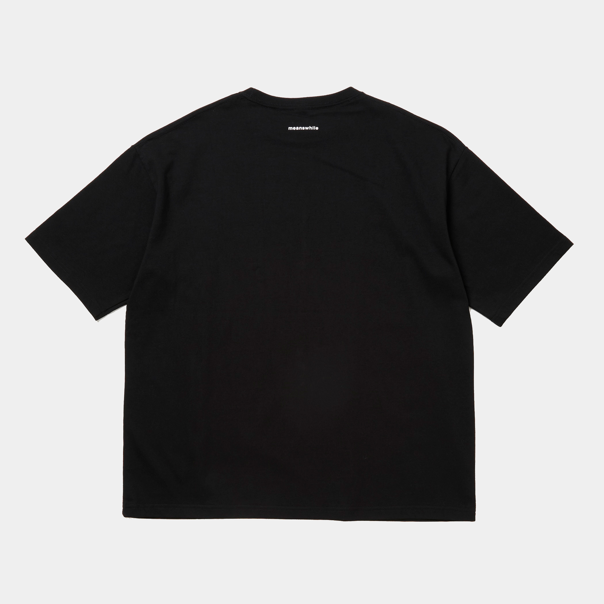 Abstract Photograph S/S Tee/Off Black