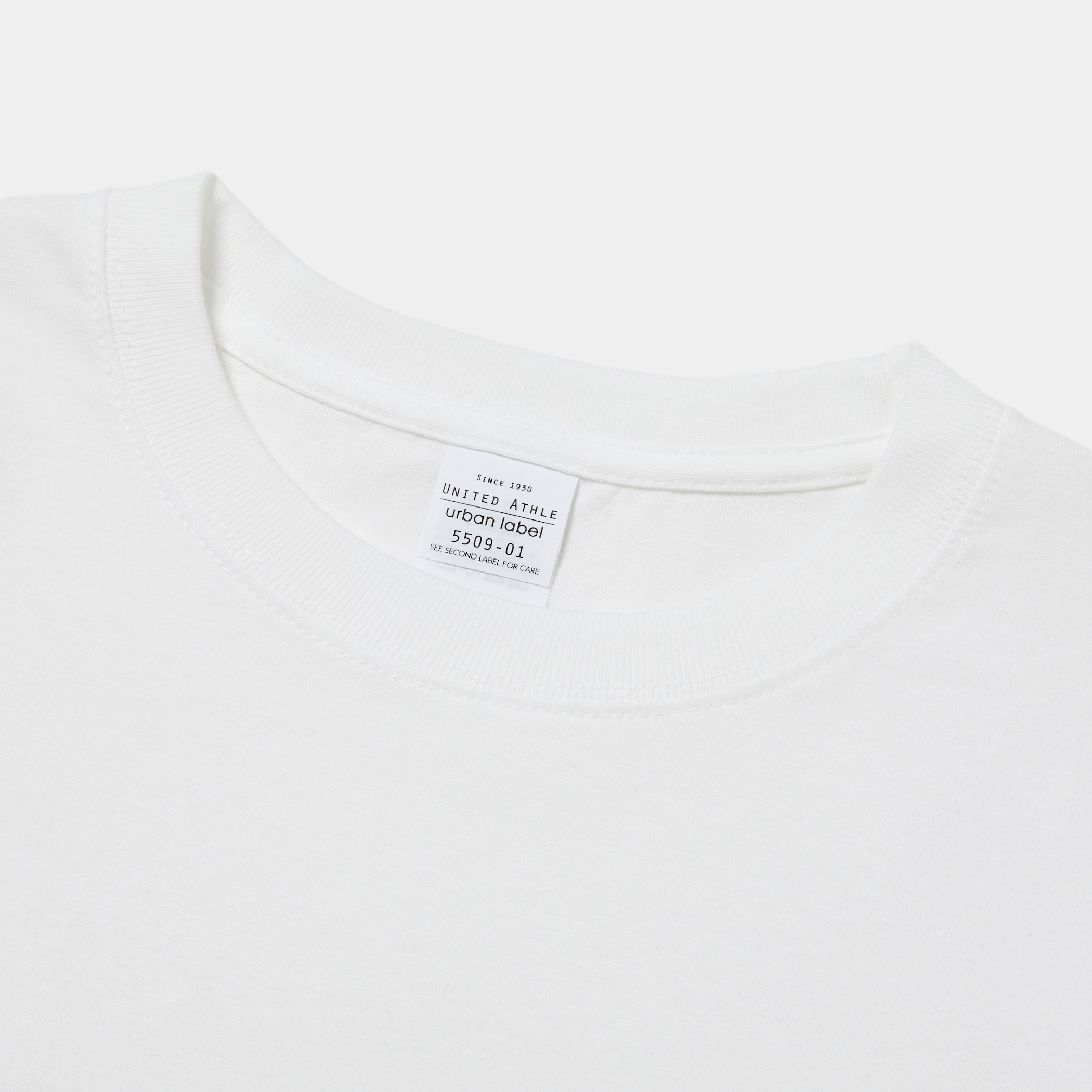 Abstract Photograph L/S Tee/Off White