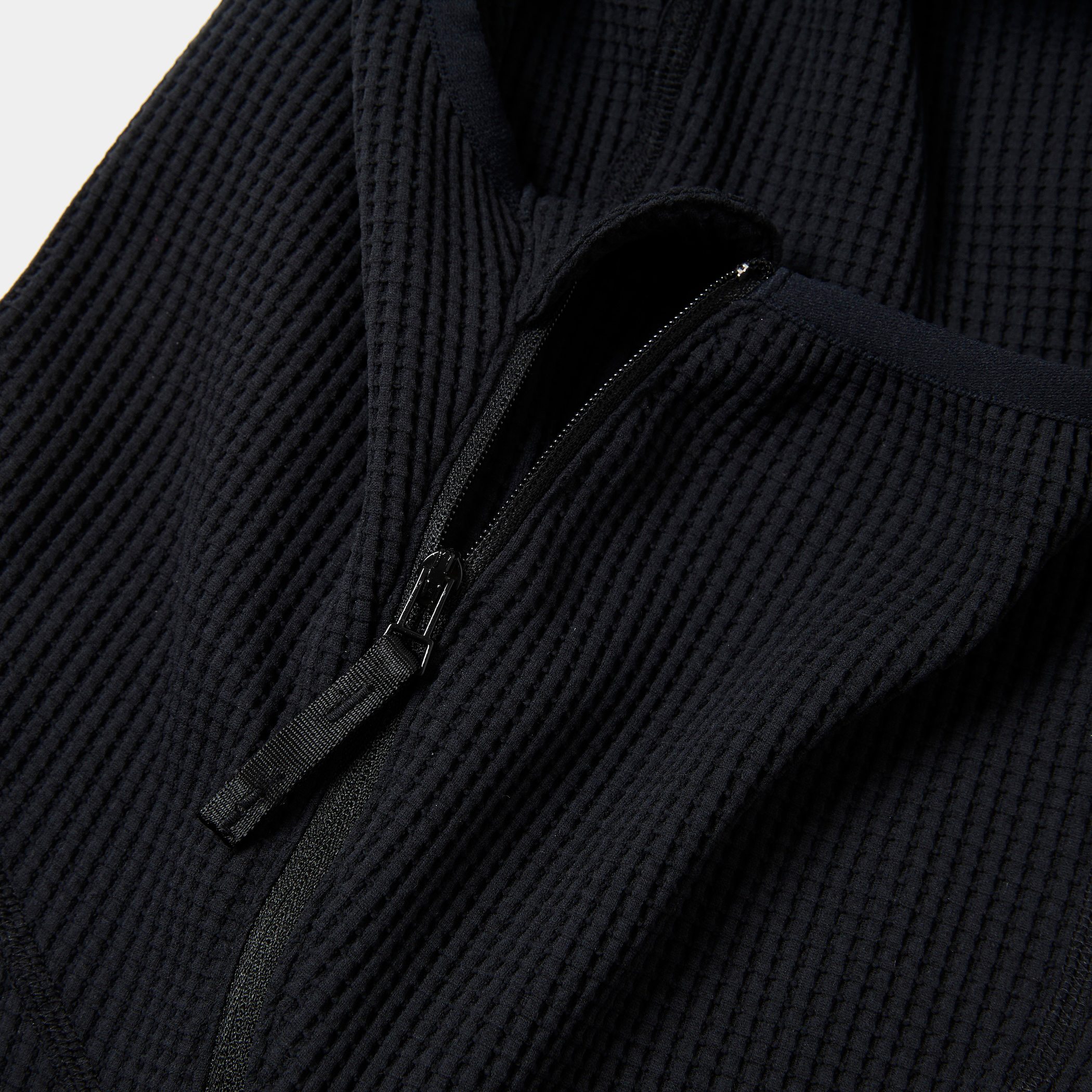 SOLOTEX Balaclava Hoodie/Off Black