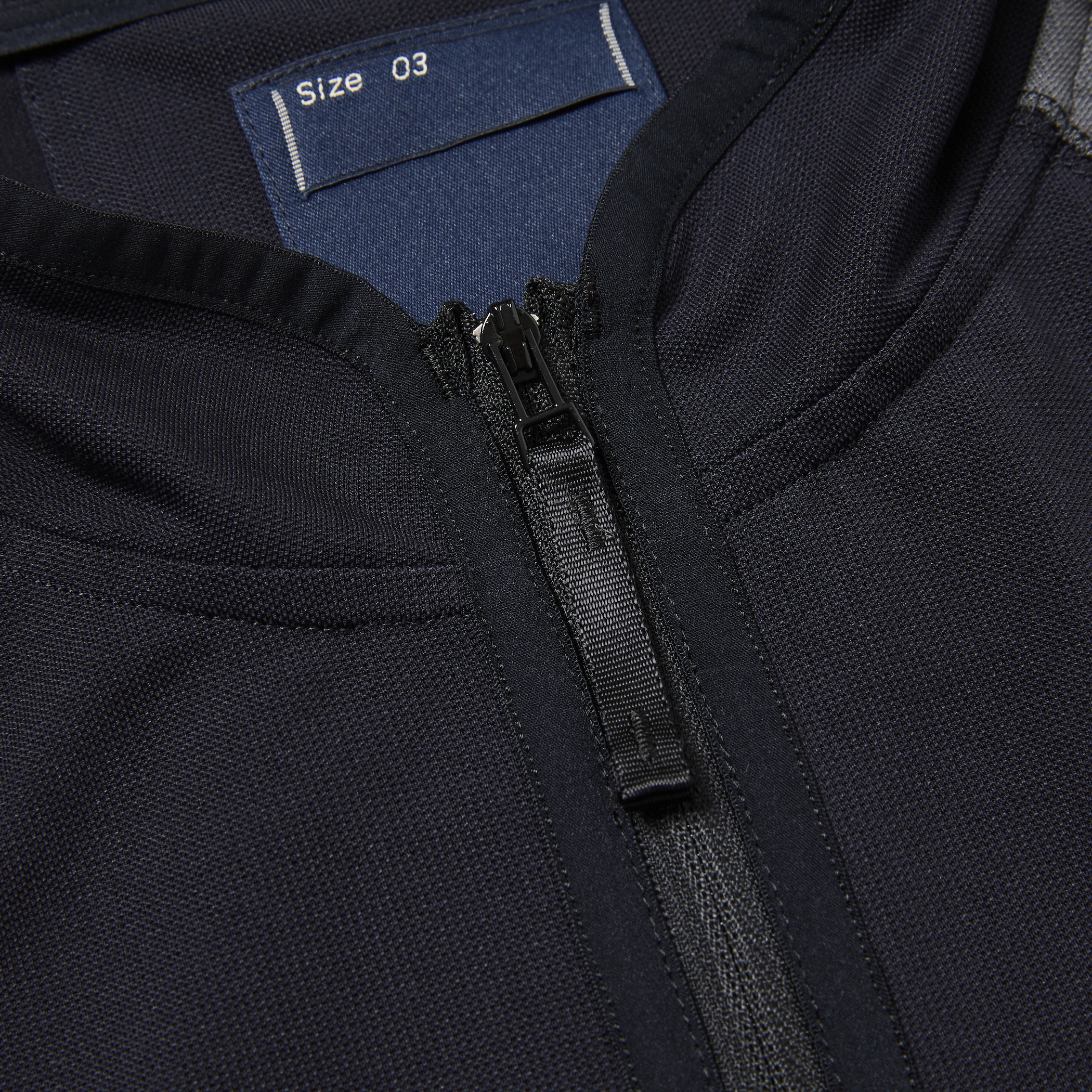 Polartec Delta Freedom Sleeve Half Zip/Off Black