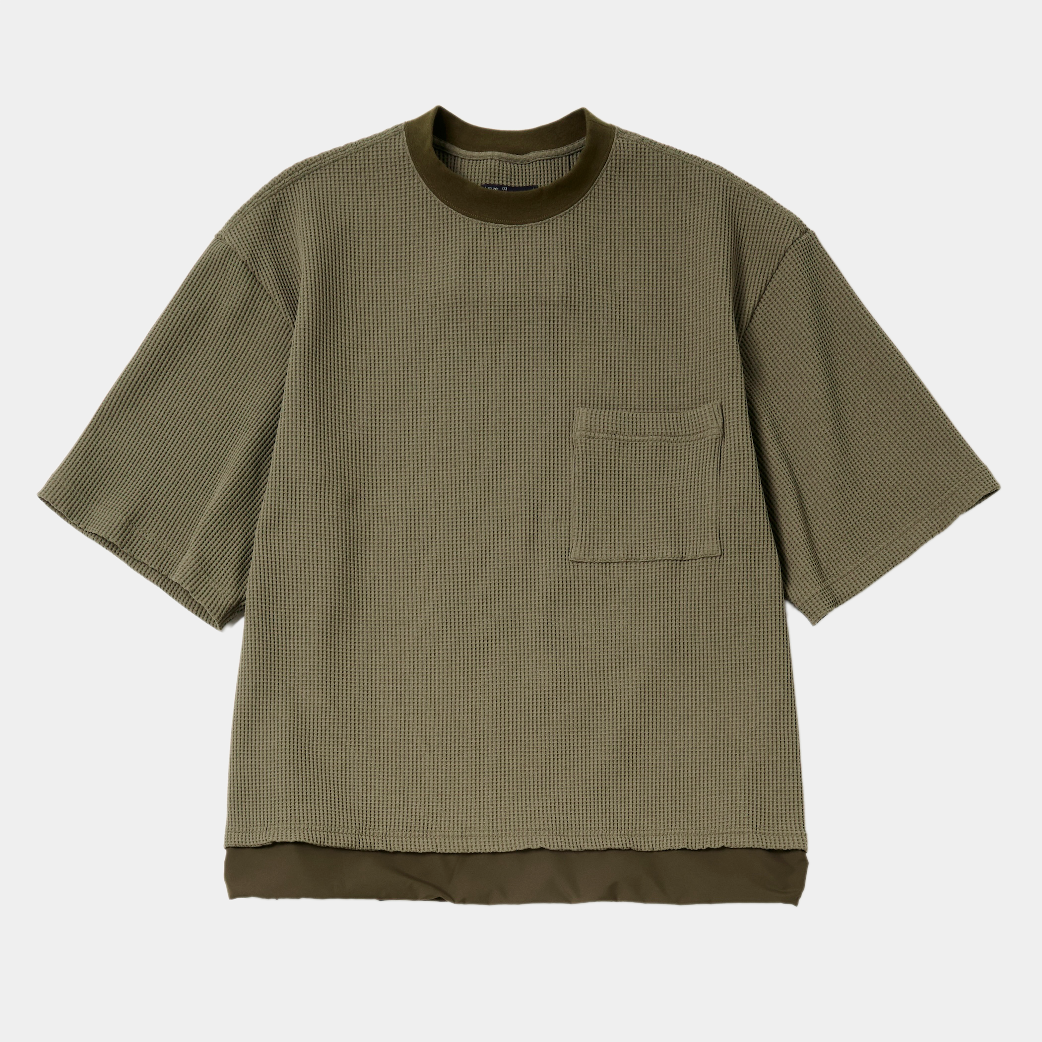 SOLOTEX Waffle S/S Tee/Khaki