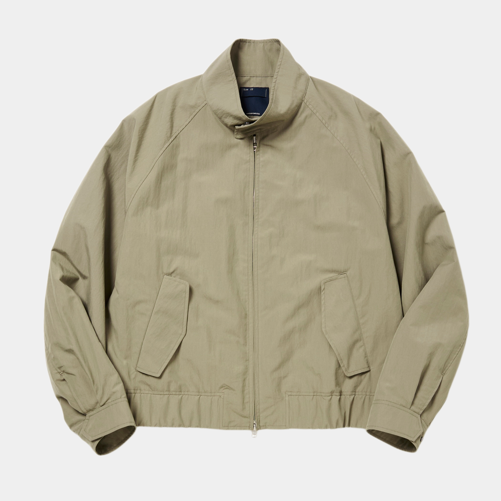 Ambient C/N Harrington jacket/Khaki