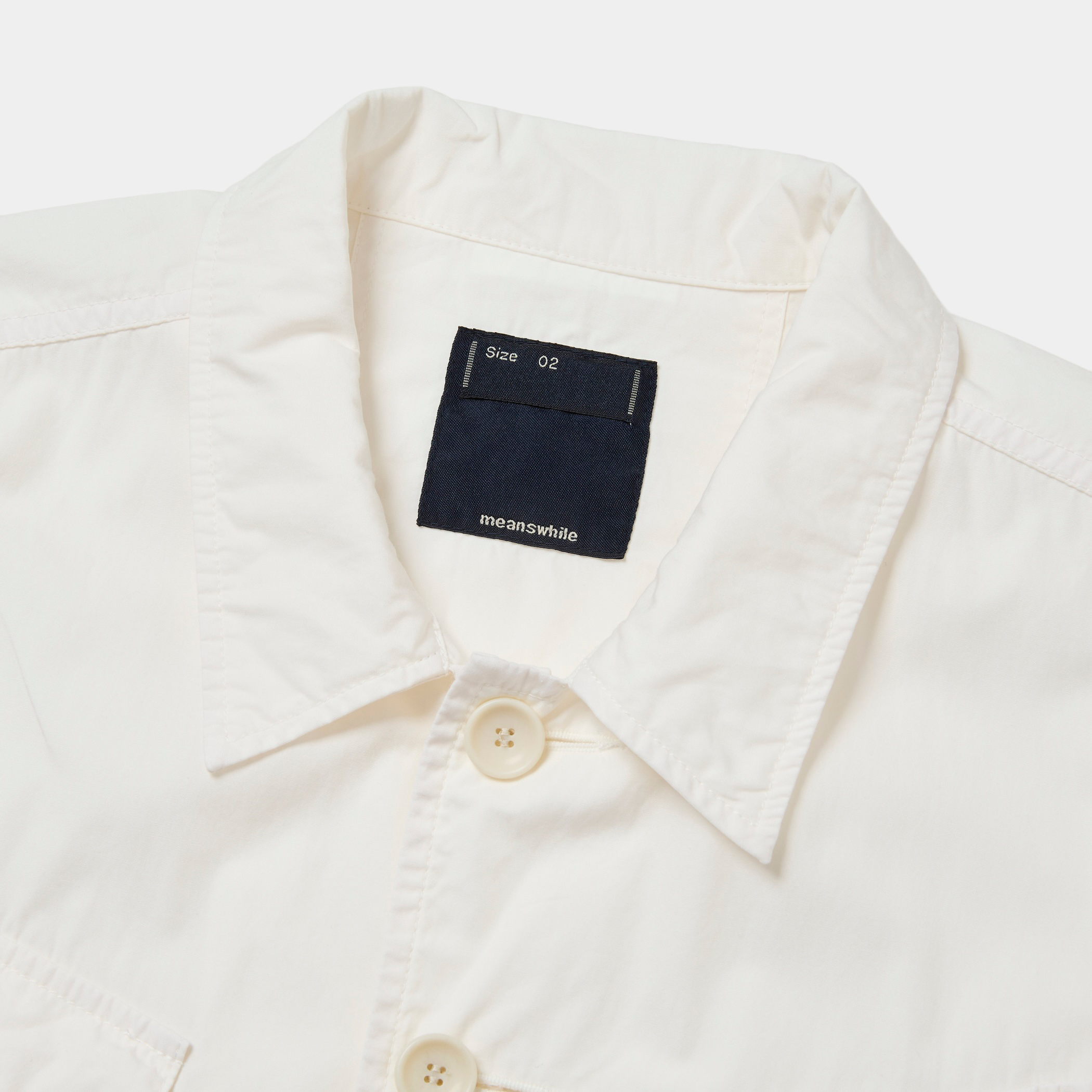 Frosted Trinity Chambray Fatigue Blouson/Fade White