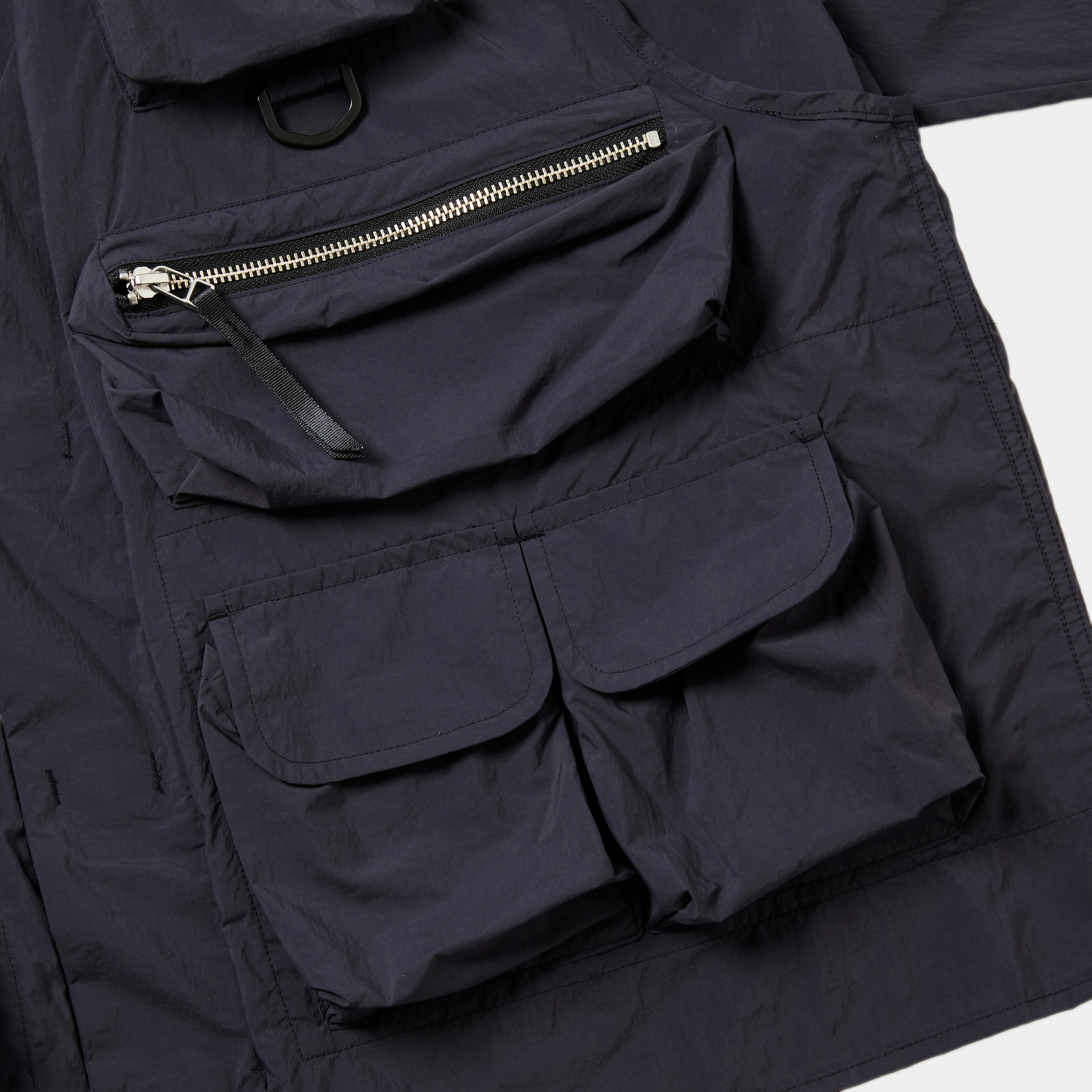 Weathering Nylon Reversible 4Way JKT/Charcoal