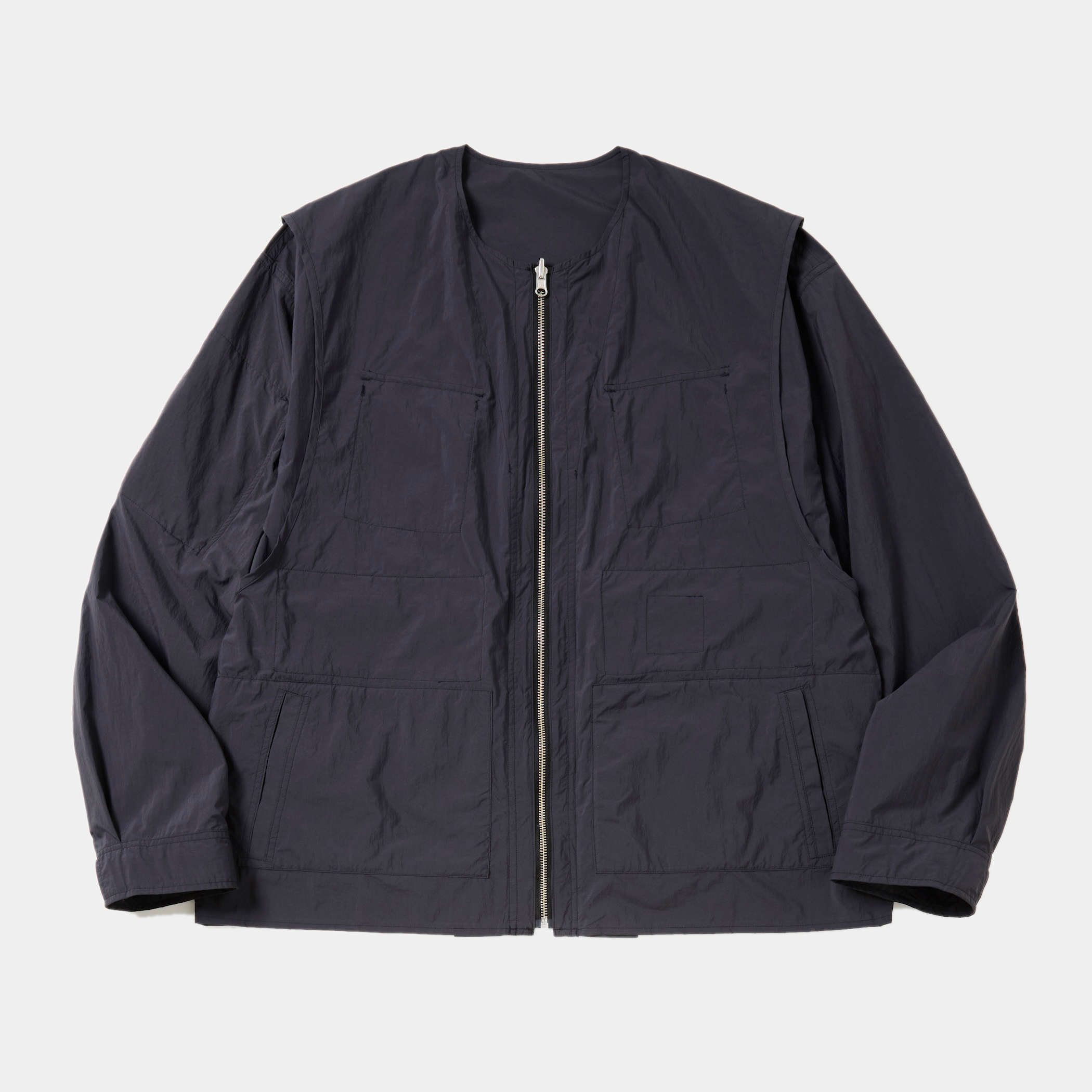 Weathering Nylon Reversible 4Way JKT/Charcoal