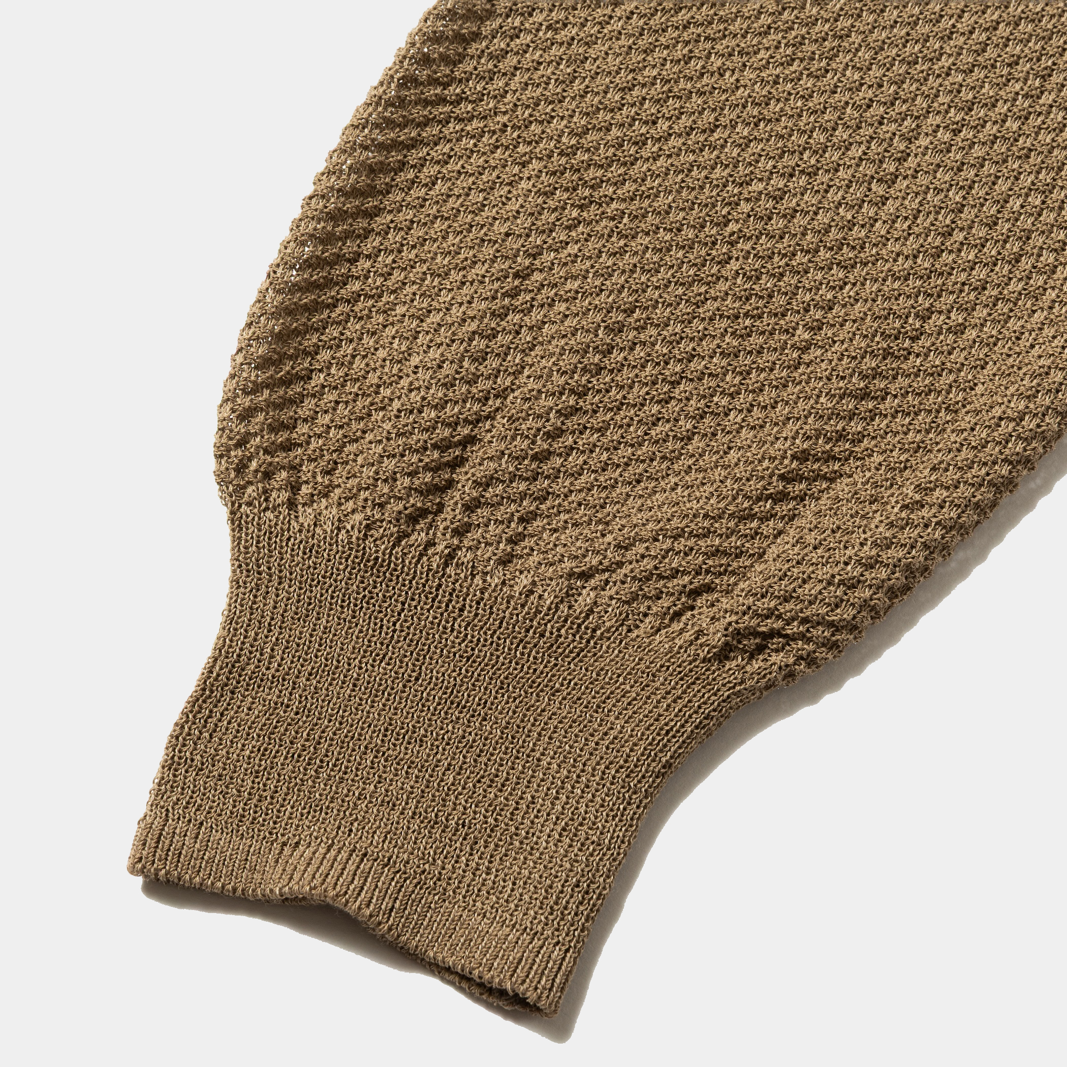 Dappled sunlight Double Knit Cardigan/Greige