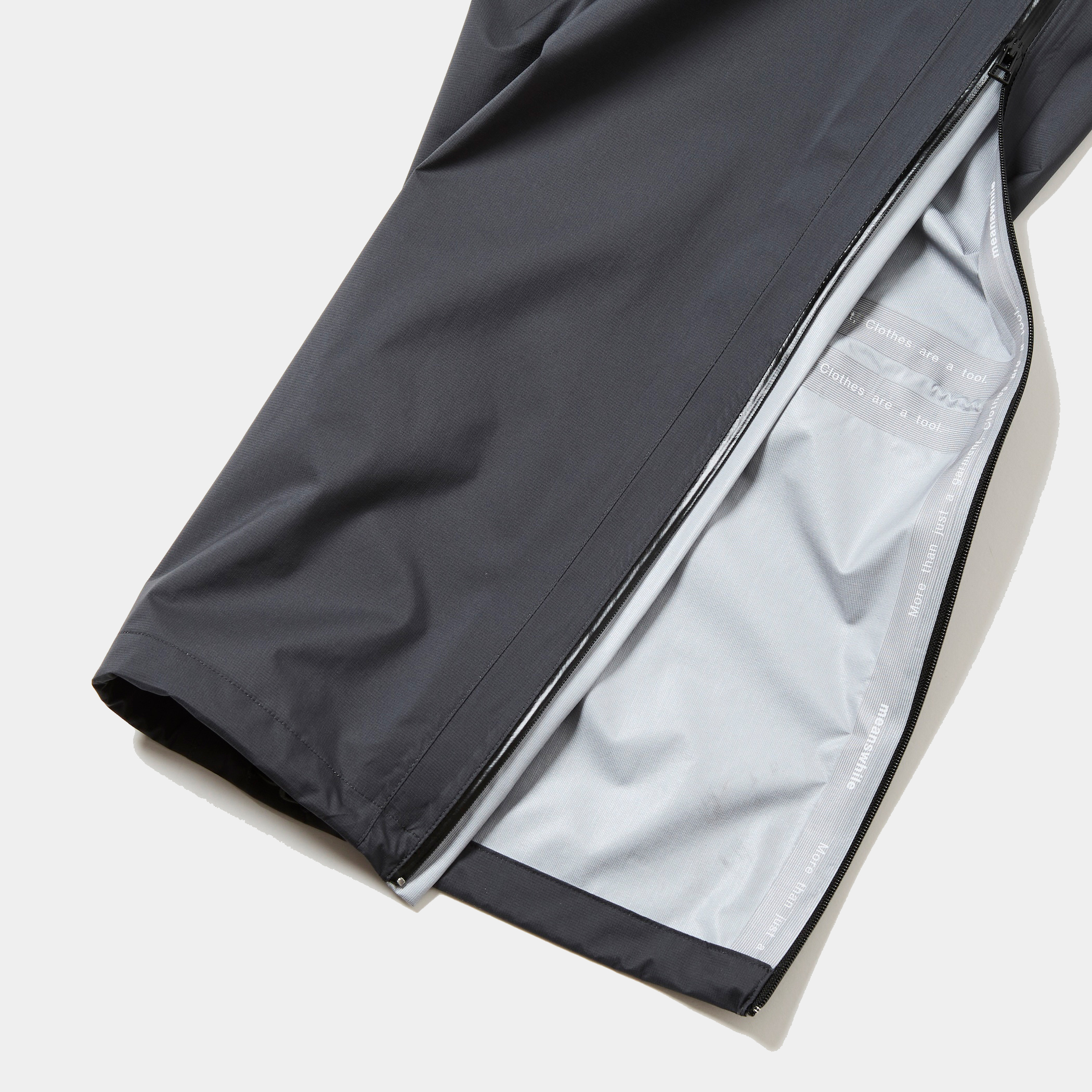 3layer Side Zip Shell PT/Charcoal