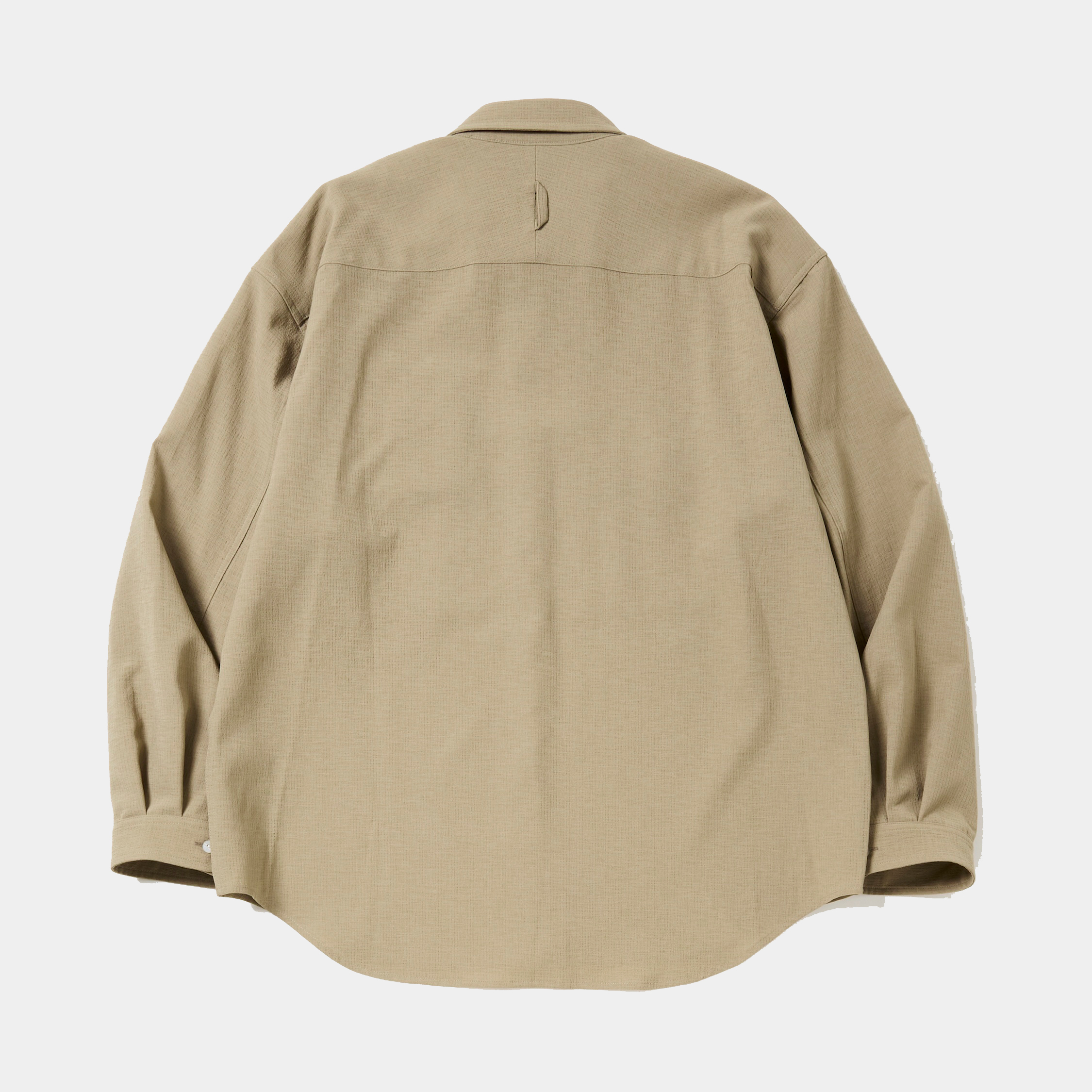 Breathable Linen Luggage L/S SH/Beige