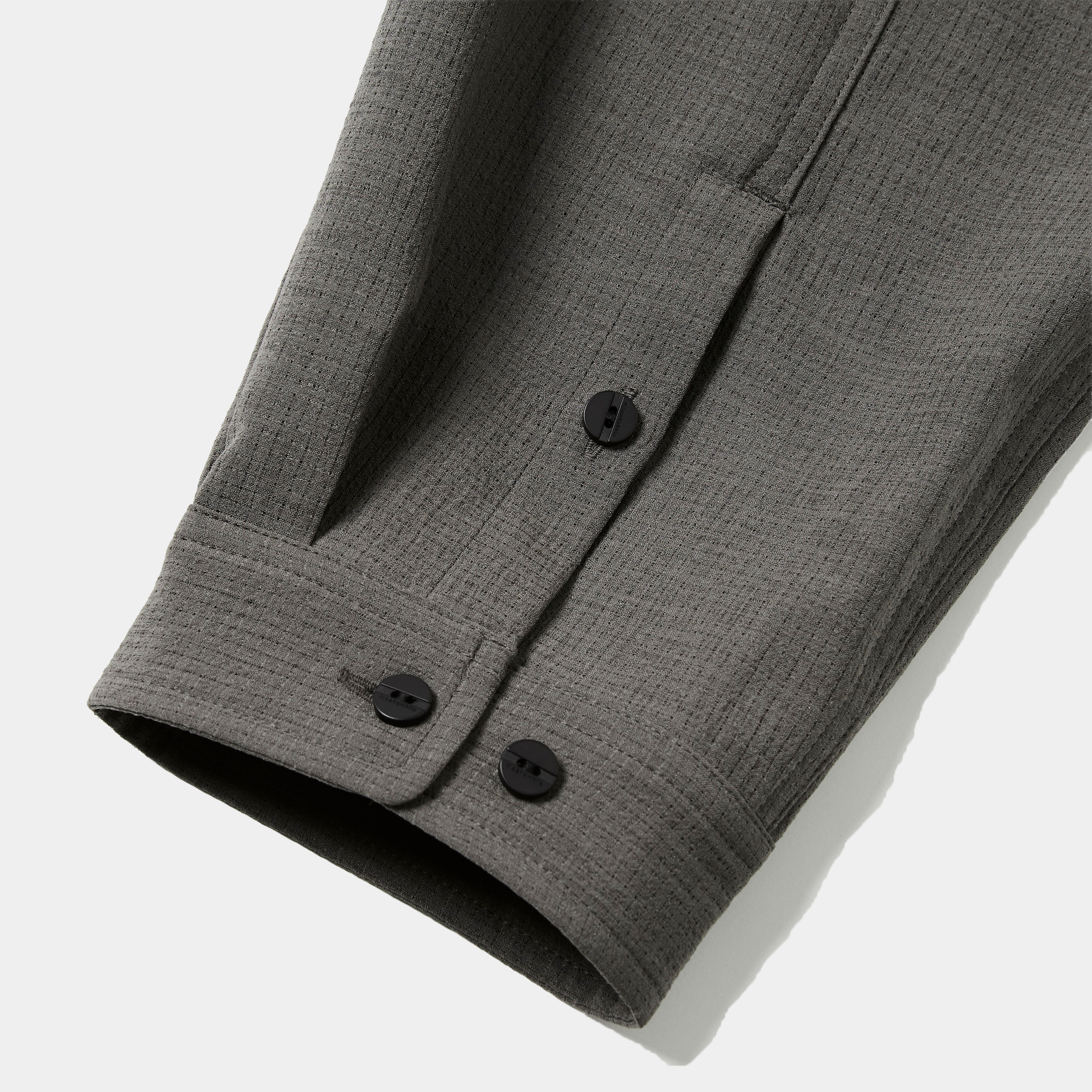 Breathable Linen Luggage L/S SH/Grey