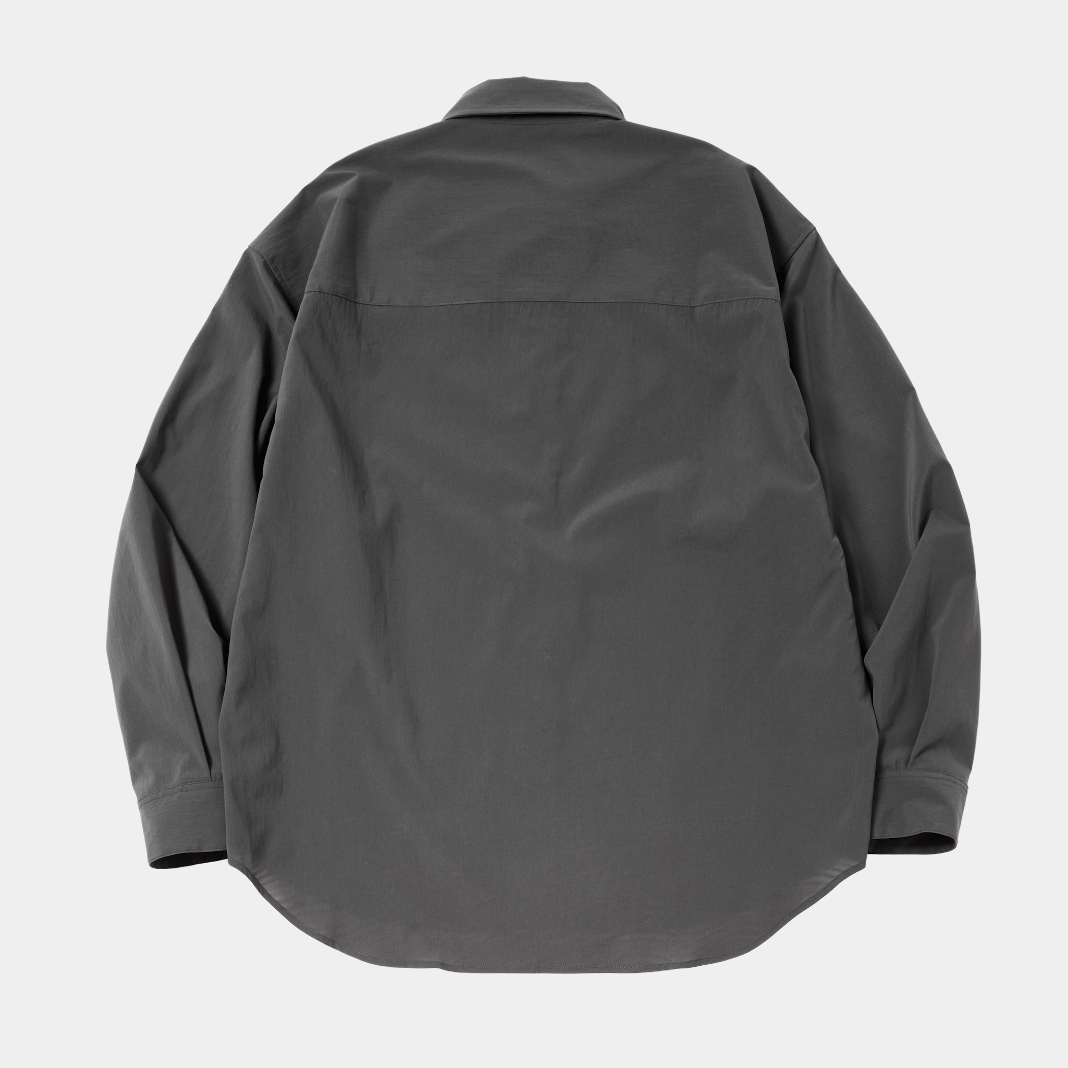 Breathable Side Slit L/S SH/Charcoal
