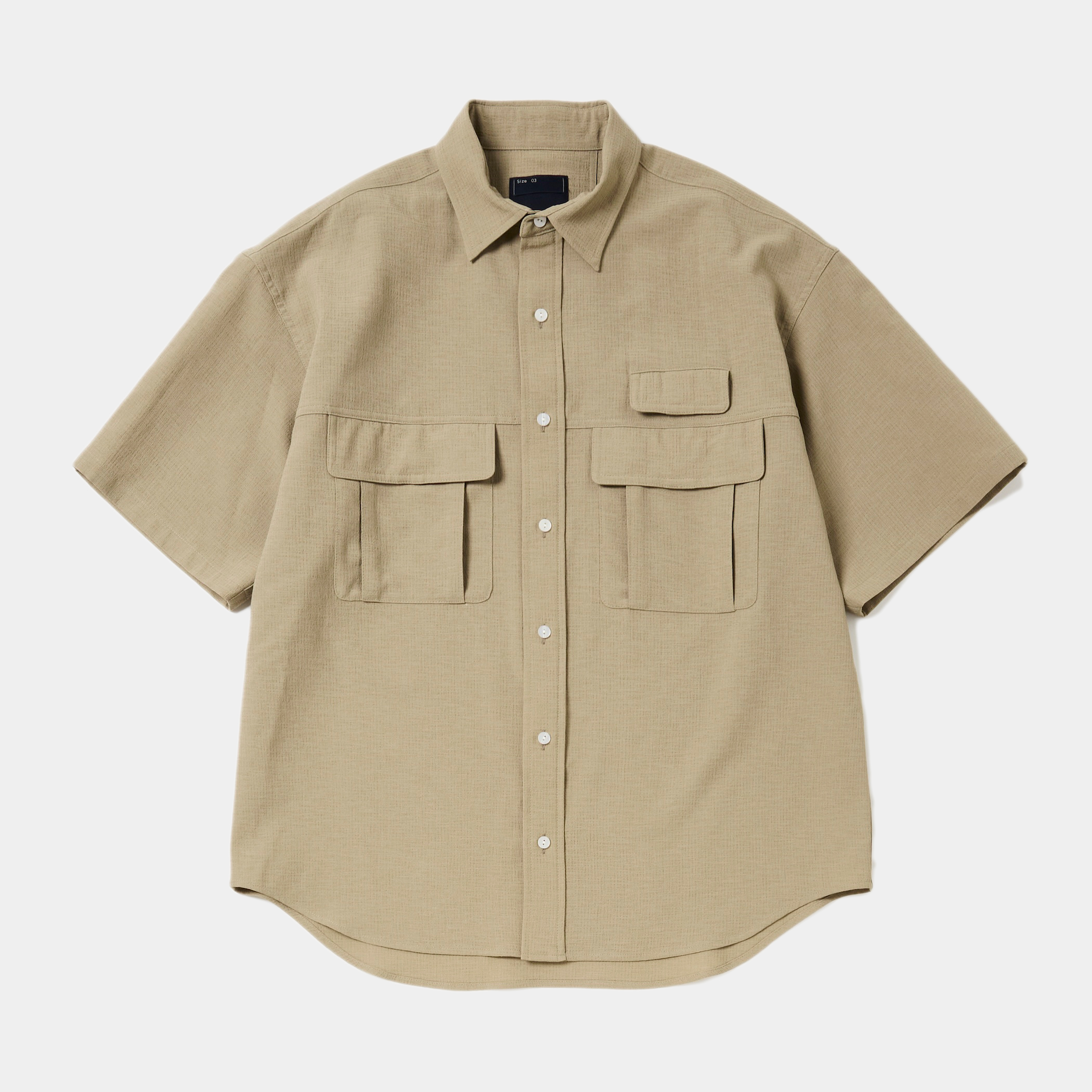 Breathable Linen Luggage S/S SH/Beige