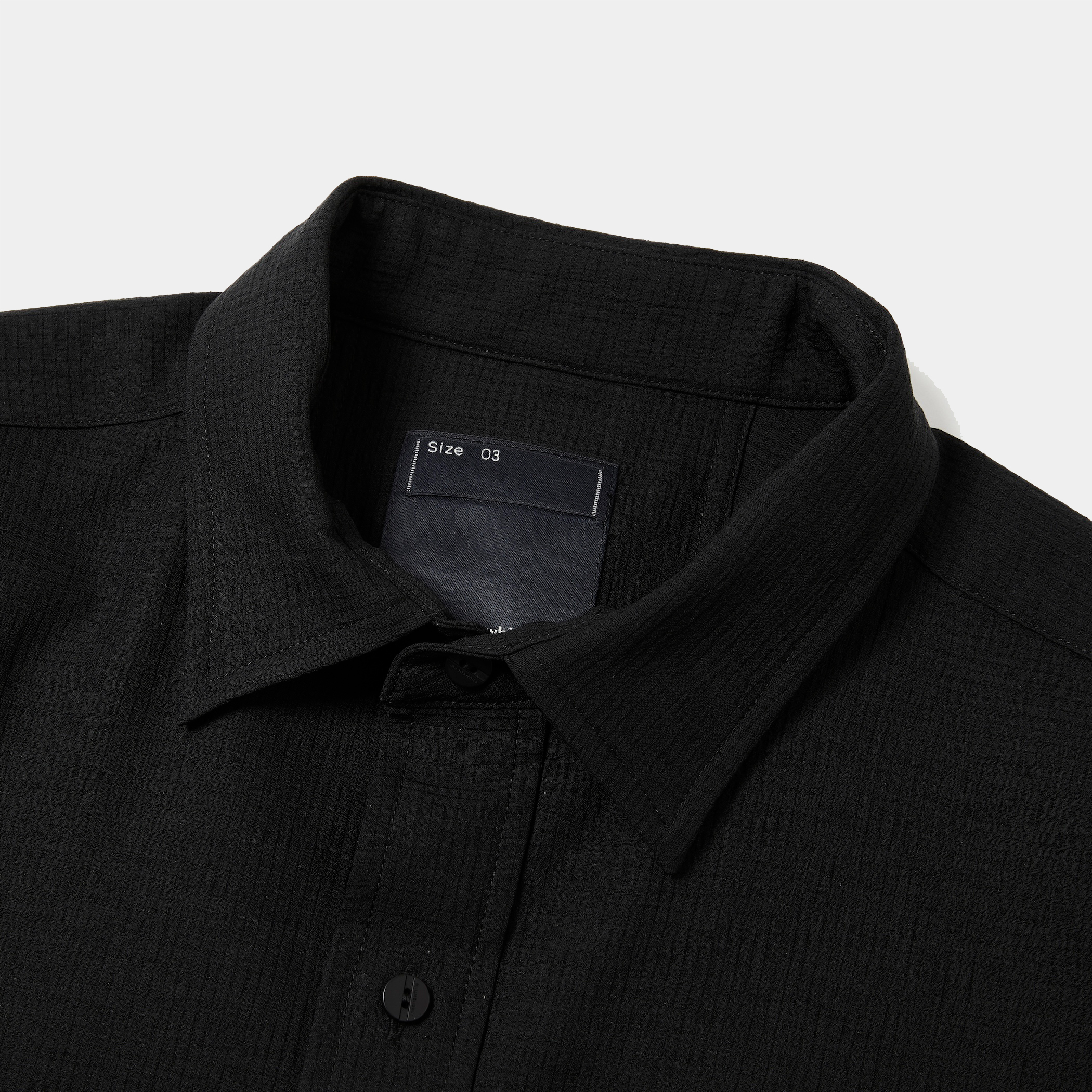 Breathable Linen Luggage S/S SH/Off Black