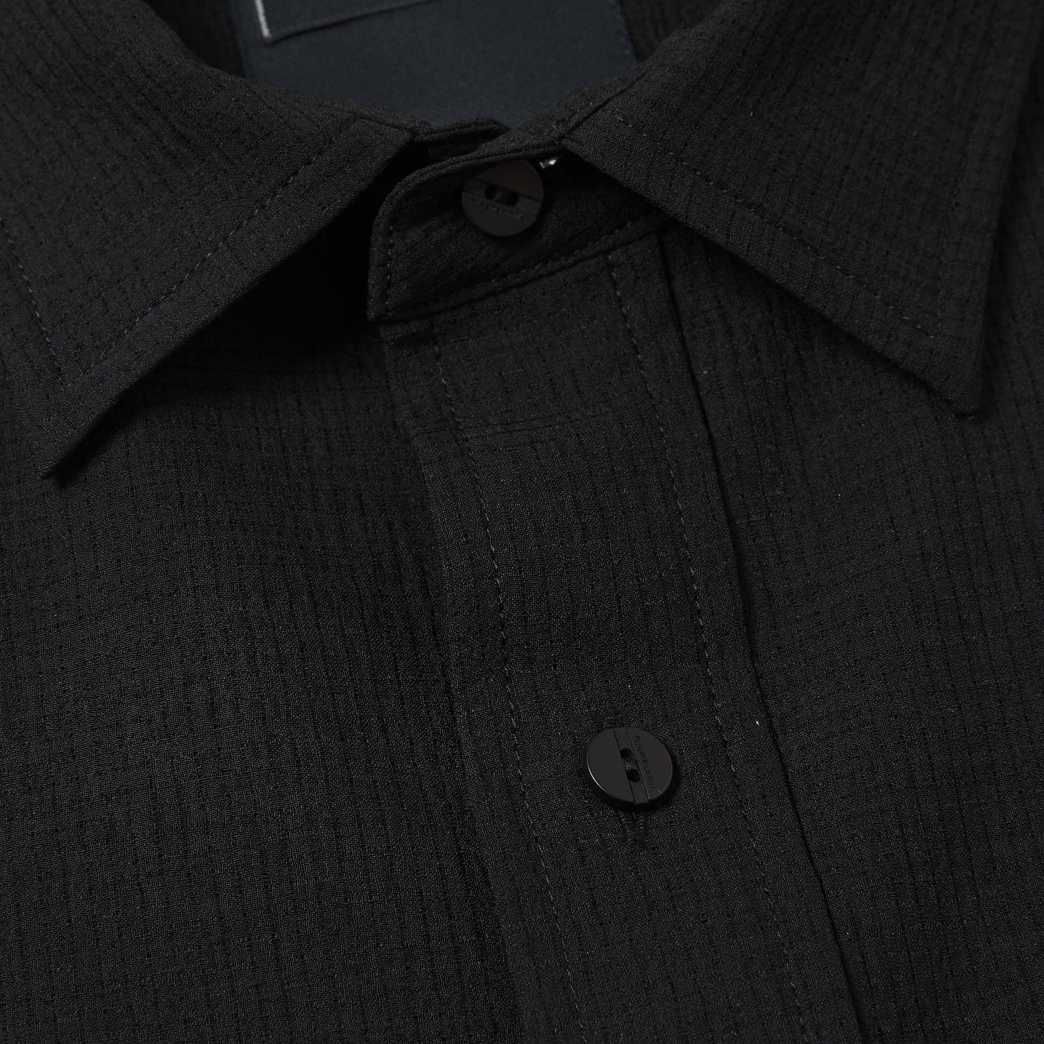 Breathable Linen Luggage S/S SH/Off Black