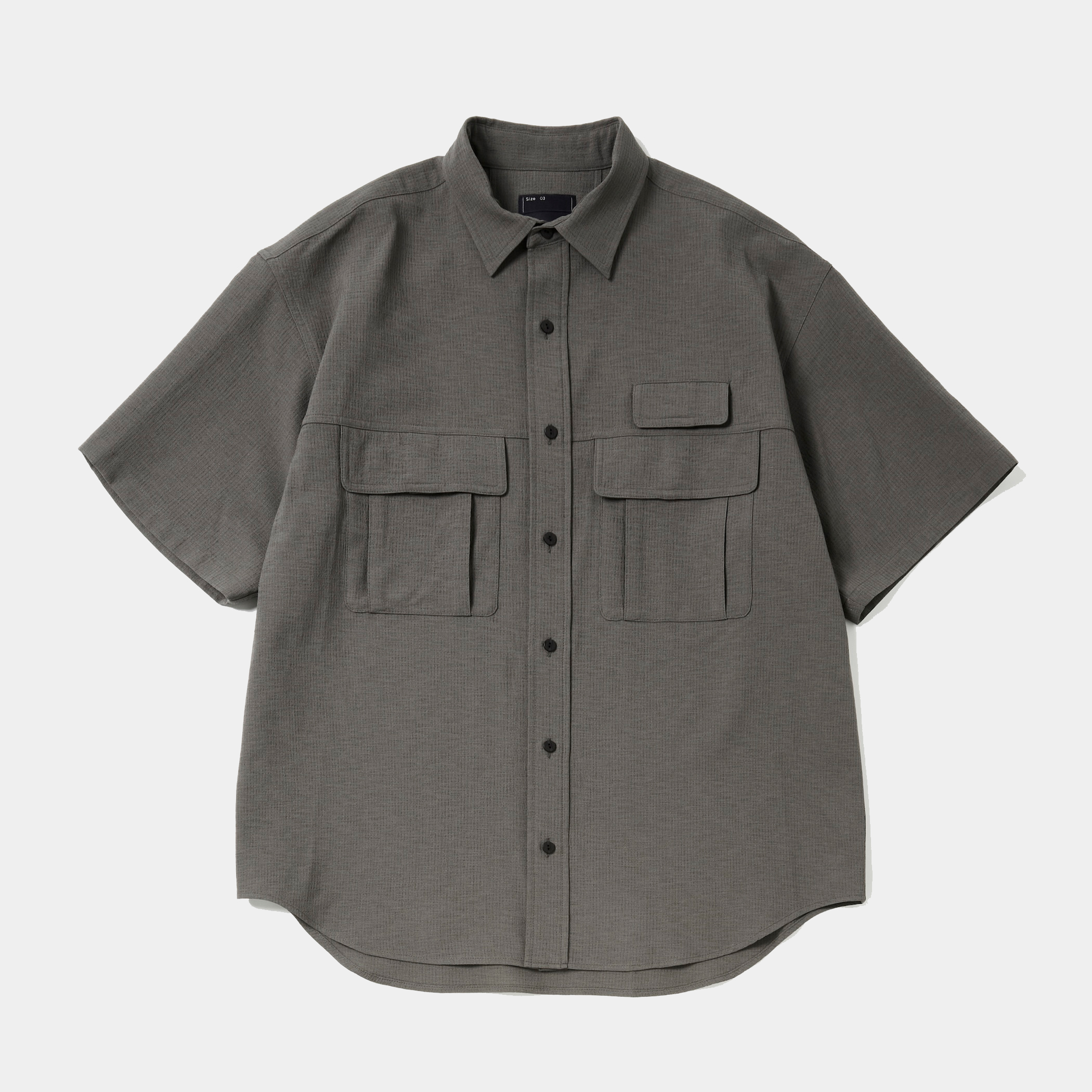 Breathable Linen Luggage S/S SH/Grey