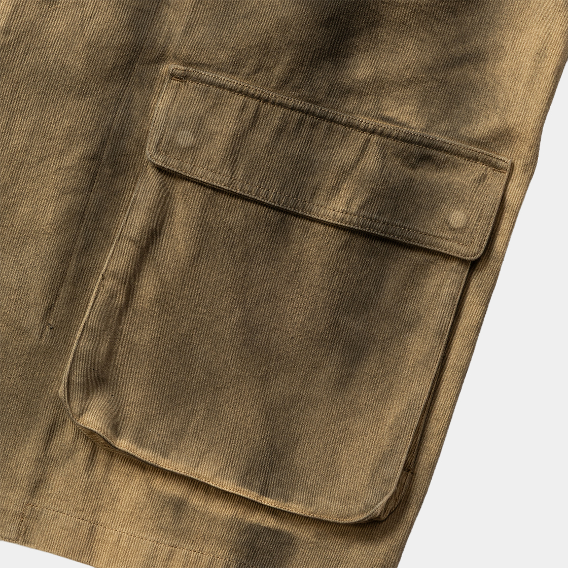 Temporal Fold Fireman Coat /BEIGE