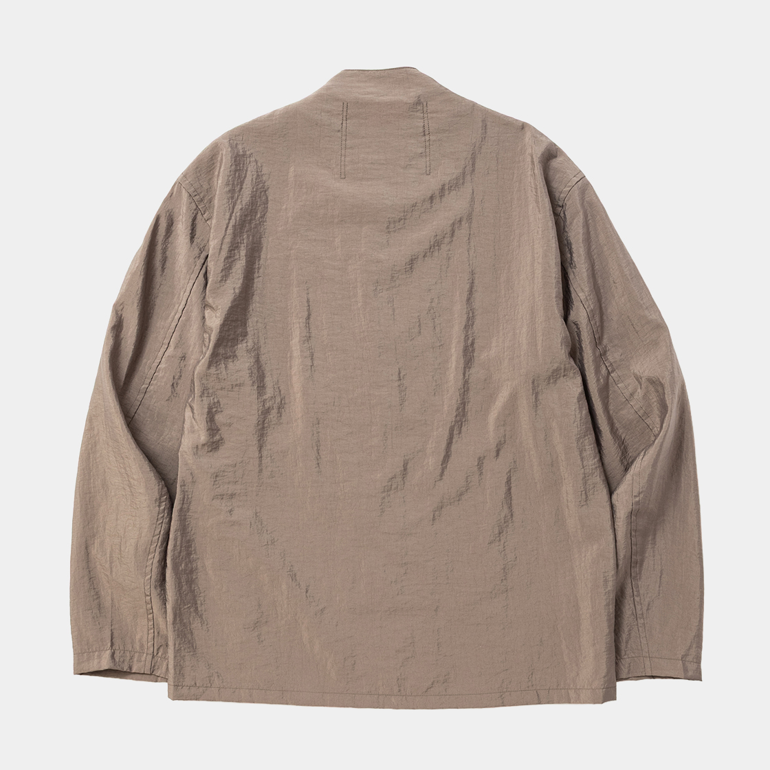 Waft Nylon Shirt Jacket /BEIGE