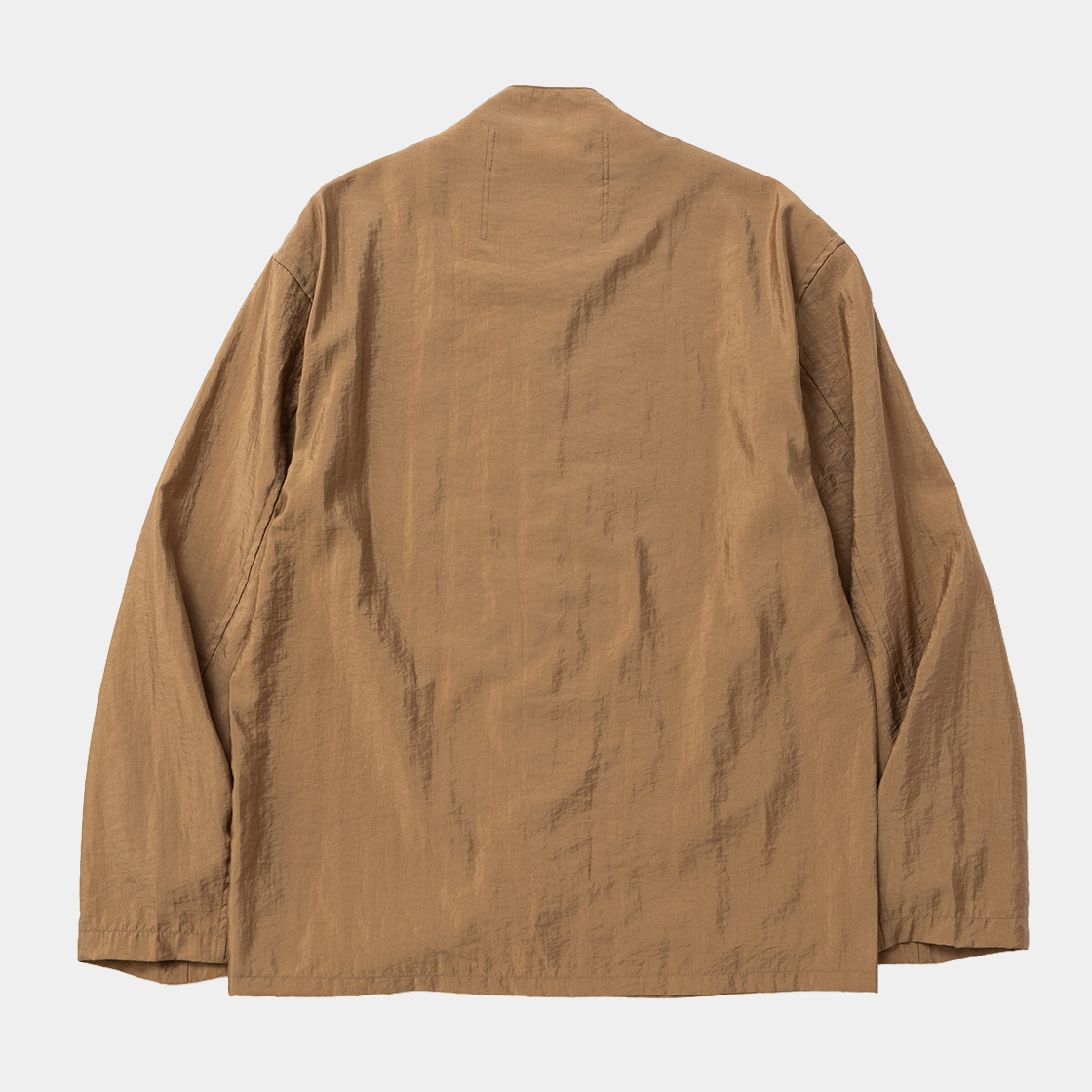 Waft Nylon Shirt Jacket /BROWN